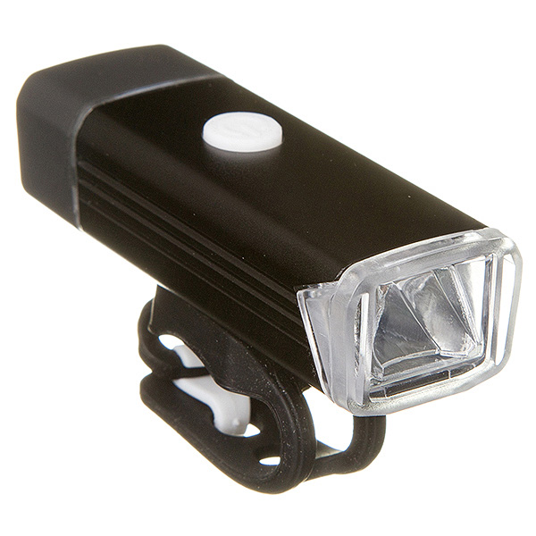 Фонарь STG передний FL1541,250 люмен, usb бат. (1000mAH)аллюм корп, порт usb  встроен в корпус.