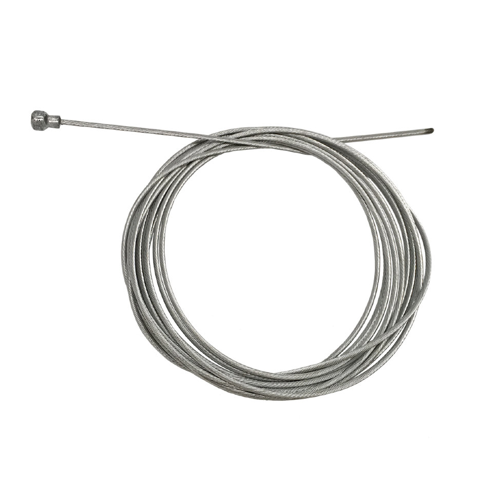 Трос тормозной длинный 2750x1.5 мм головка 6x8 (для шоссе)