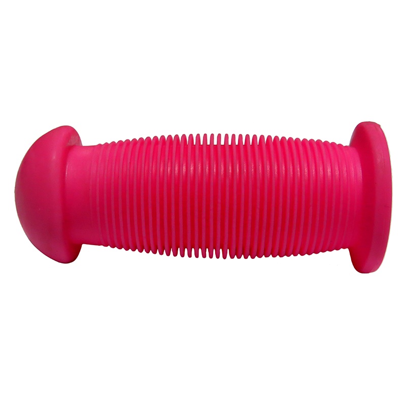 HUALONG Грипсы детские 22,2х83мм, резина, с фланцами, с закрытым концом, красные