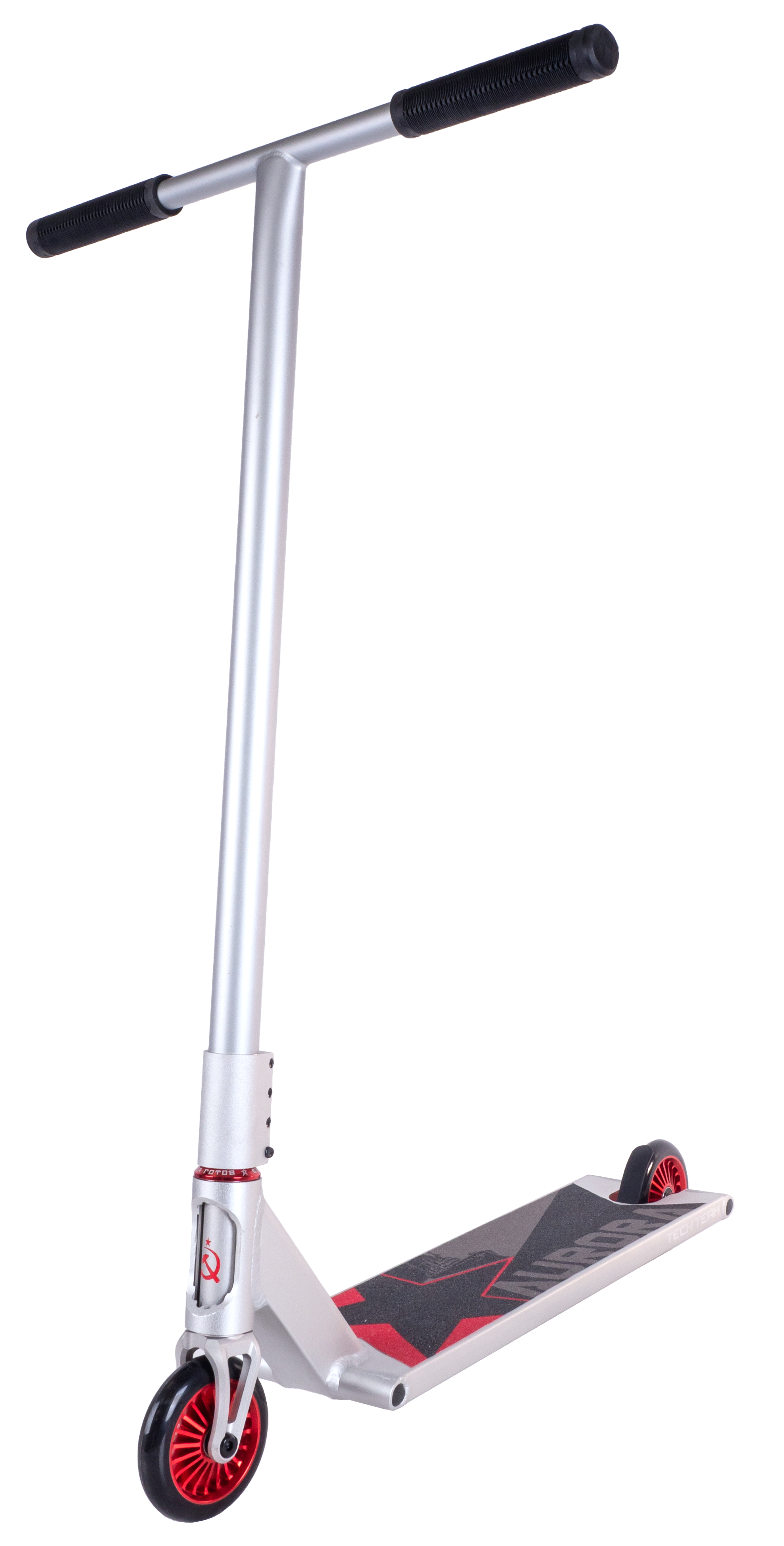 Самокат трюковой Aurora silver 1/4