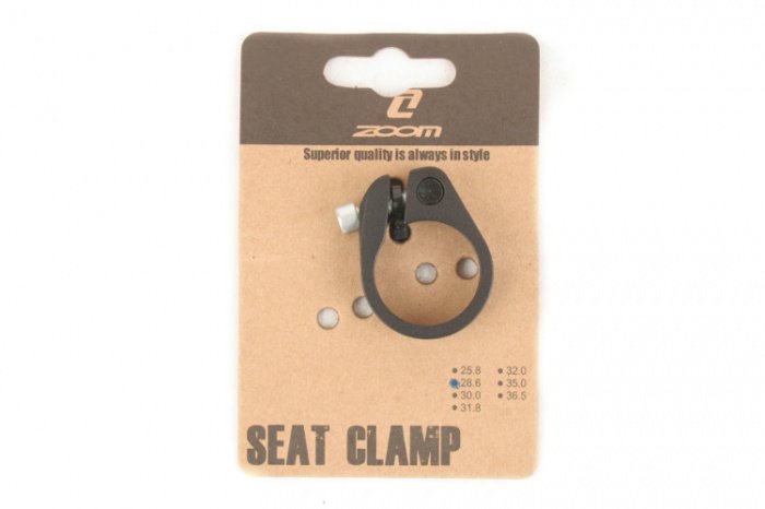 Хомут подседельного штыря, AT-115, 28,6 мм, ZOOM