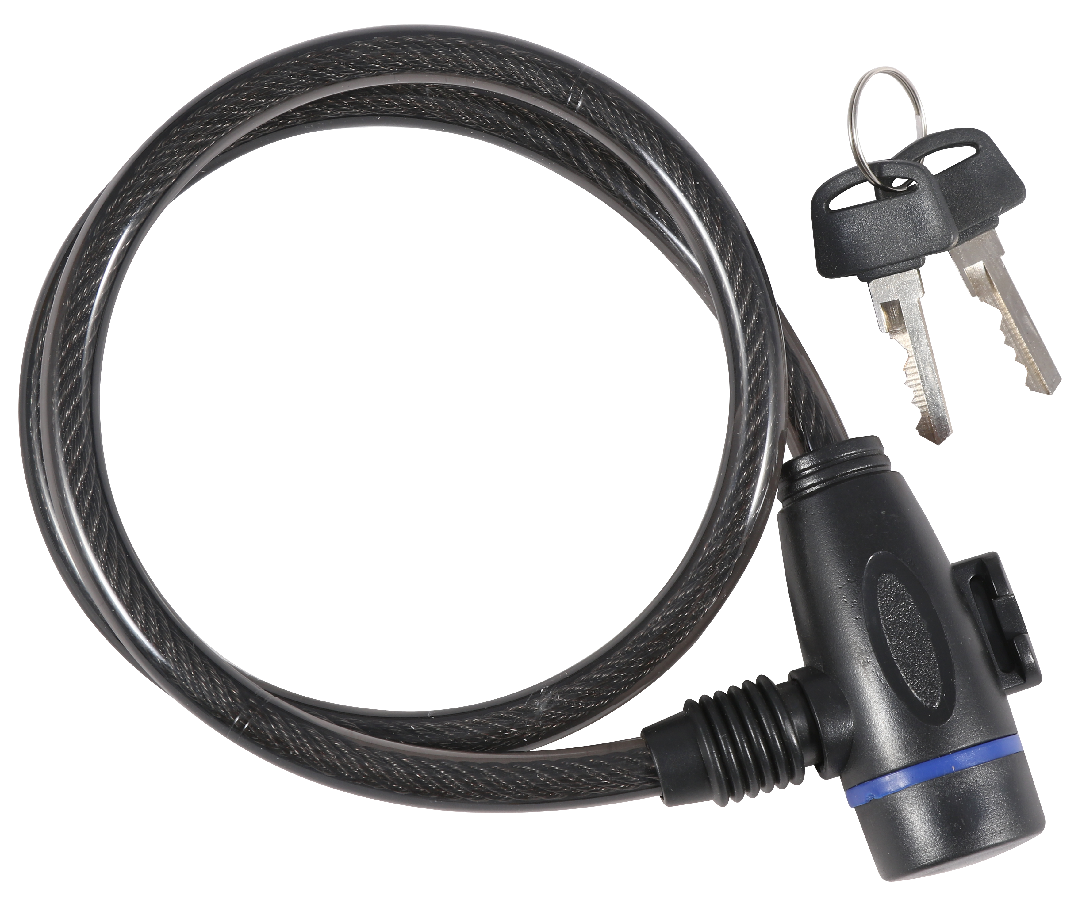 Замок велосипедный 10х800 mm ключ GK101.111 1/60 GK101.111