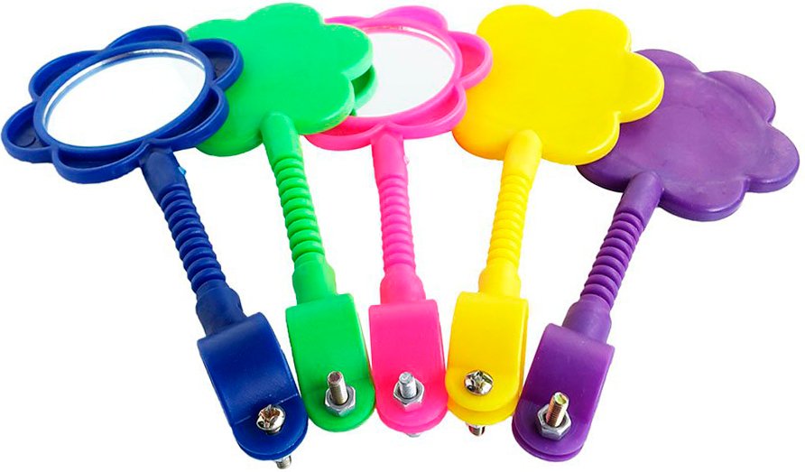 Зеркало детское Ромашка на гибкой ножке