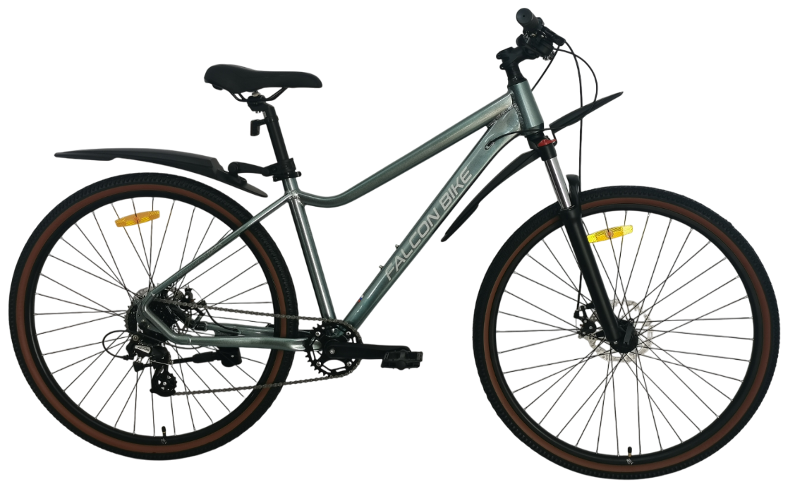 Велосипед FALCON BIKE 29" VENUS 1.0 серый, алюминий, размер 17