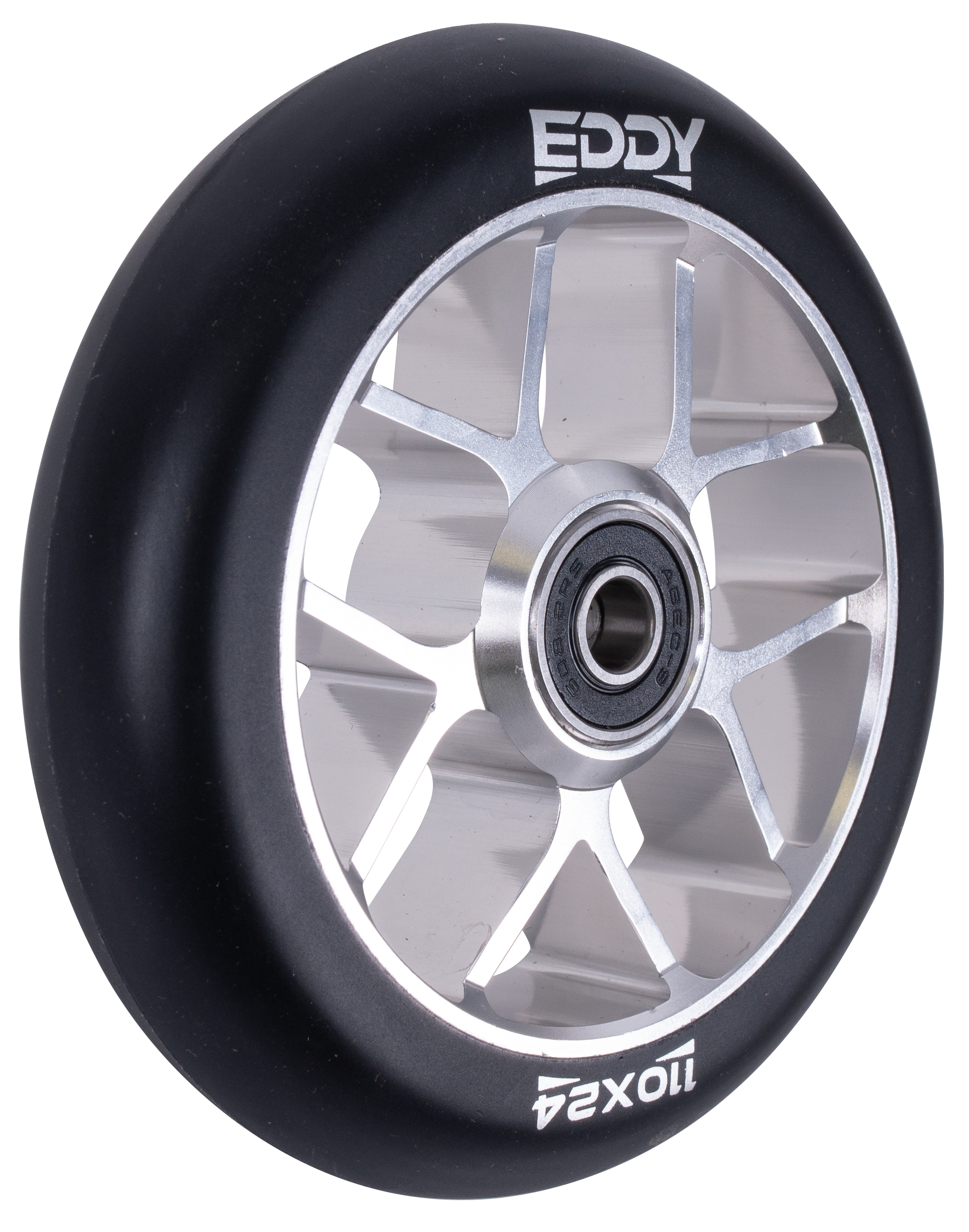 Колесо для самоката X-Treme 11024мм, Eddy black/grey