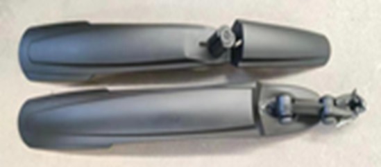 Комплект крыльев 24"-29" XGNB-090, пластик, чёрные