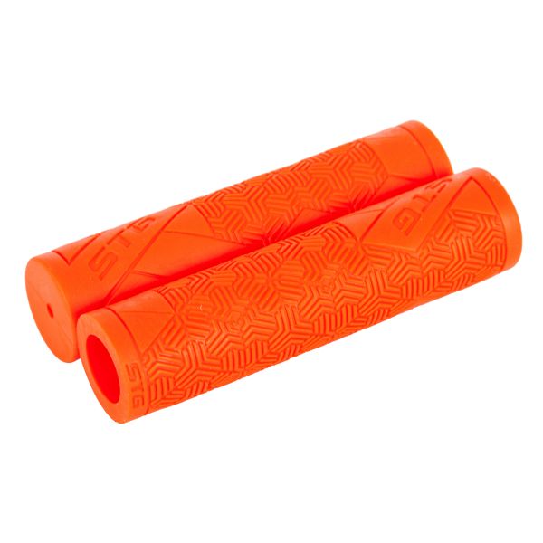 Грипсы STG Base, 126 мм, красный