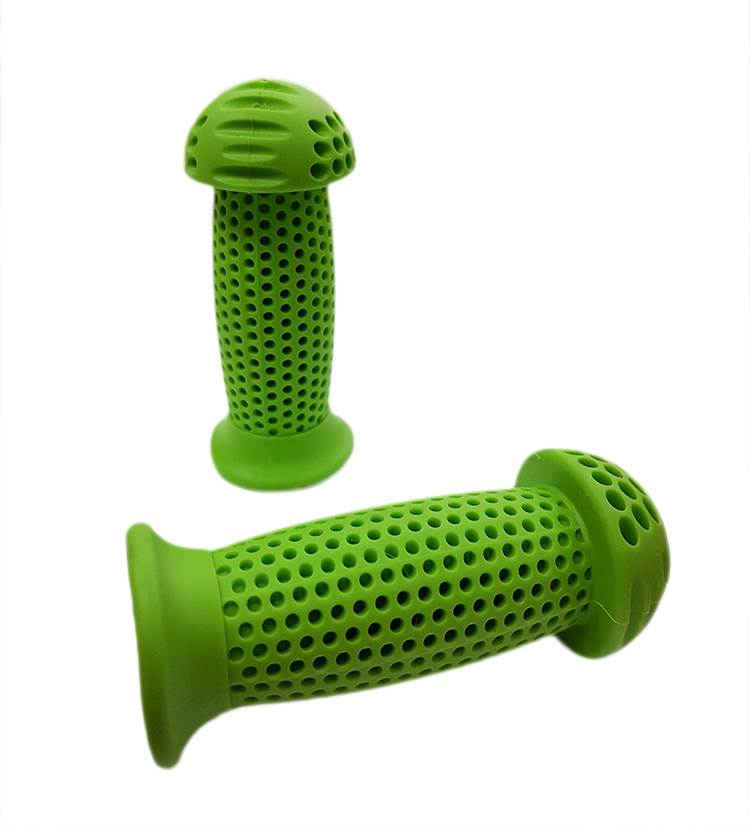 Грипсы STG GR112 100 мм, зеленые, "грибочки", для самоката и вело