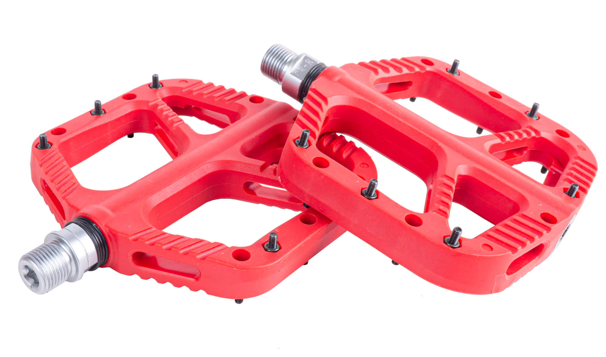 Педали нейлон со сьемными шипами, подш. скольж., 9/16", 350гр N-8 black 1/20 N-8 black