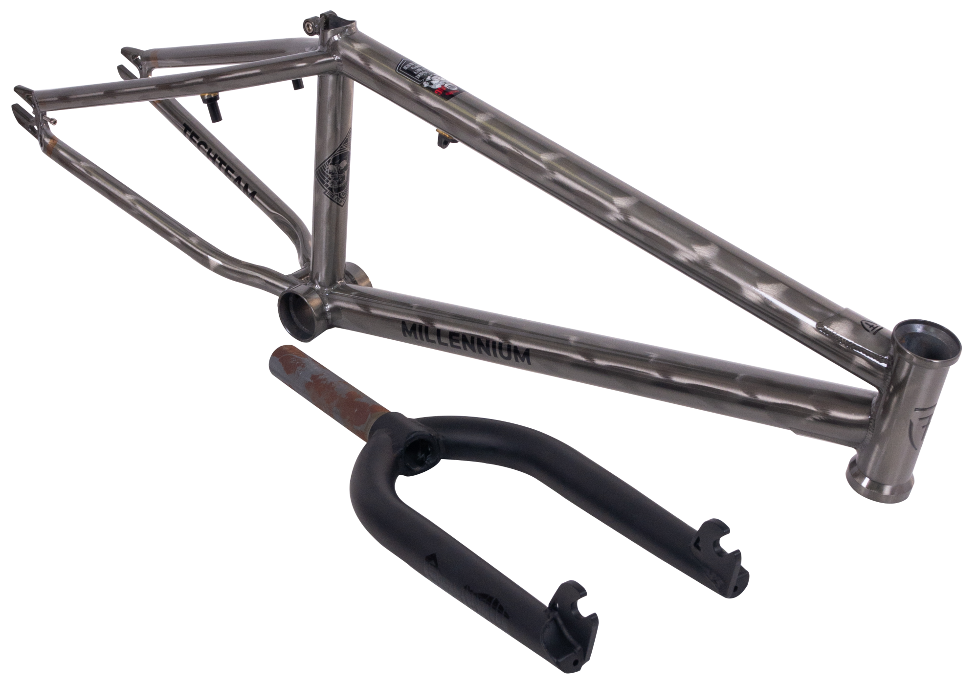 Фрейм сет (рама плюс вилка) Millennium  20х20,4 серый 2024