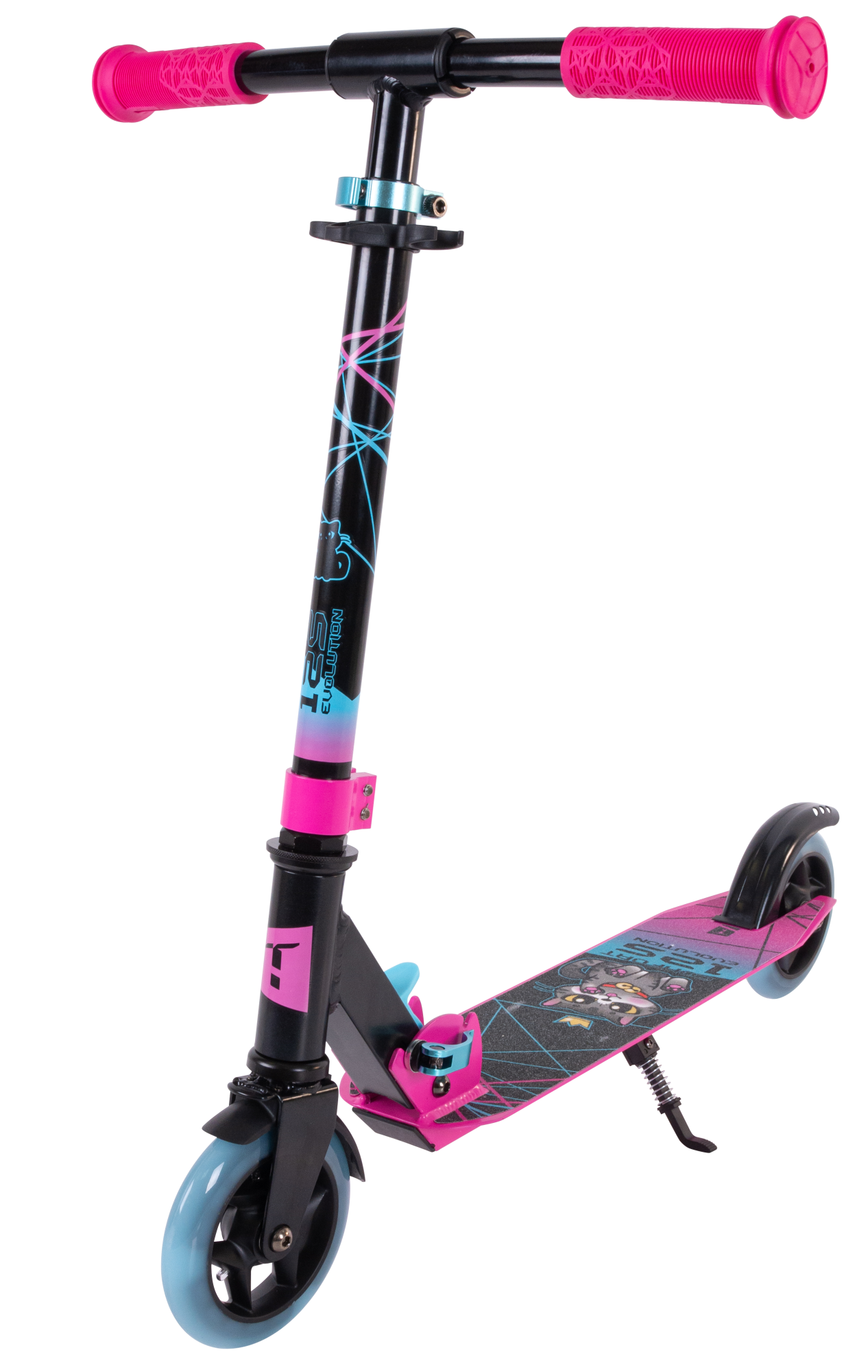 Самокат Comfort 125 evolution pink 1/4