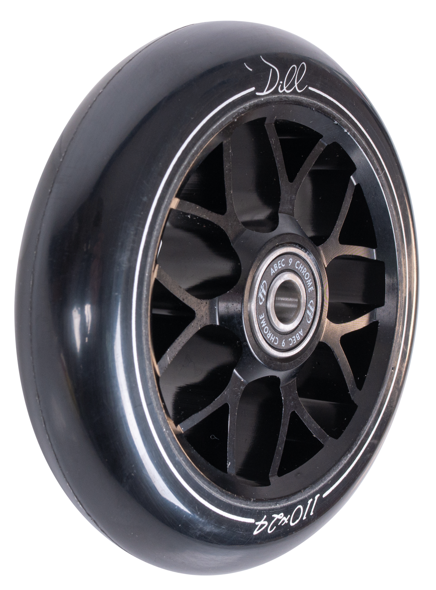 Колесо для самоката X-Treme 11024мм, Dill new, black  529693