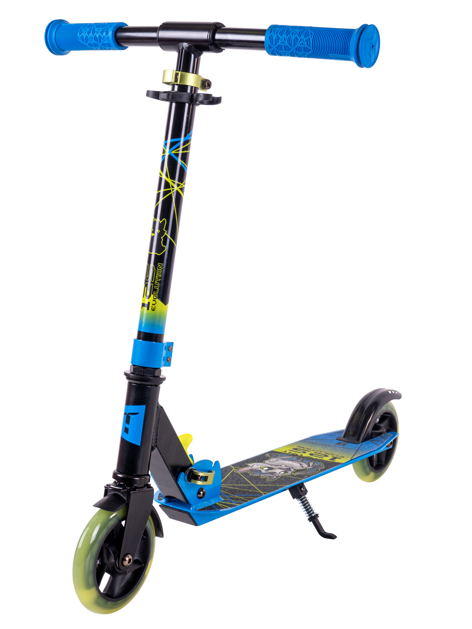 Самокат Comfort 125 evolution blue 1/4