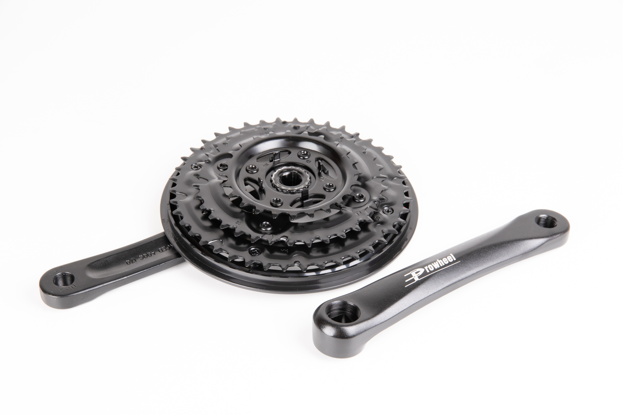 Система Prowheel MA-AC49 24/34/42T, 152 мм, алюм. под квадрат черный, 1/10 MA-AC49-152-3