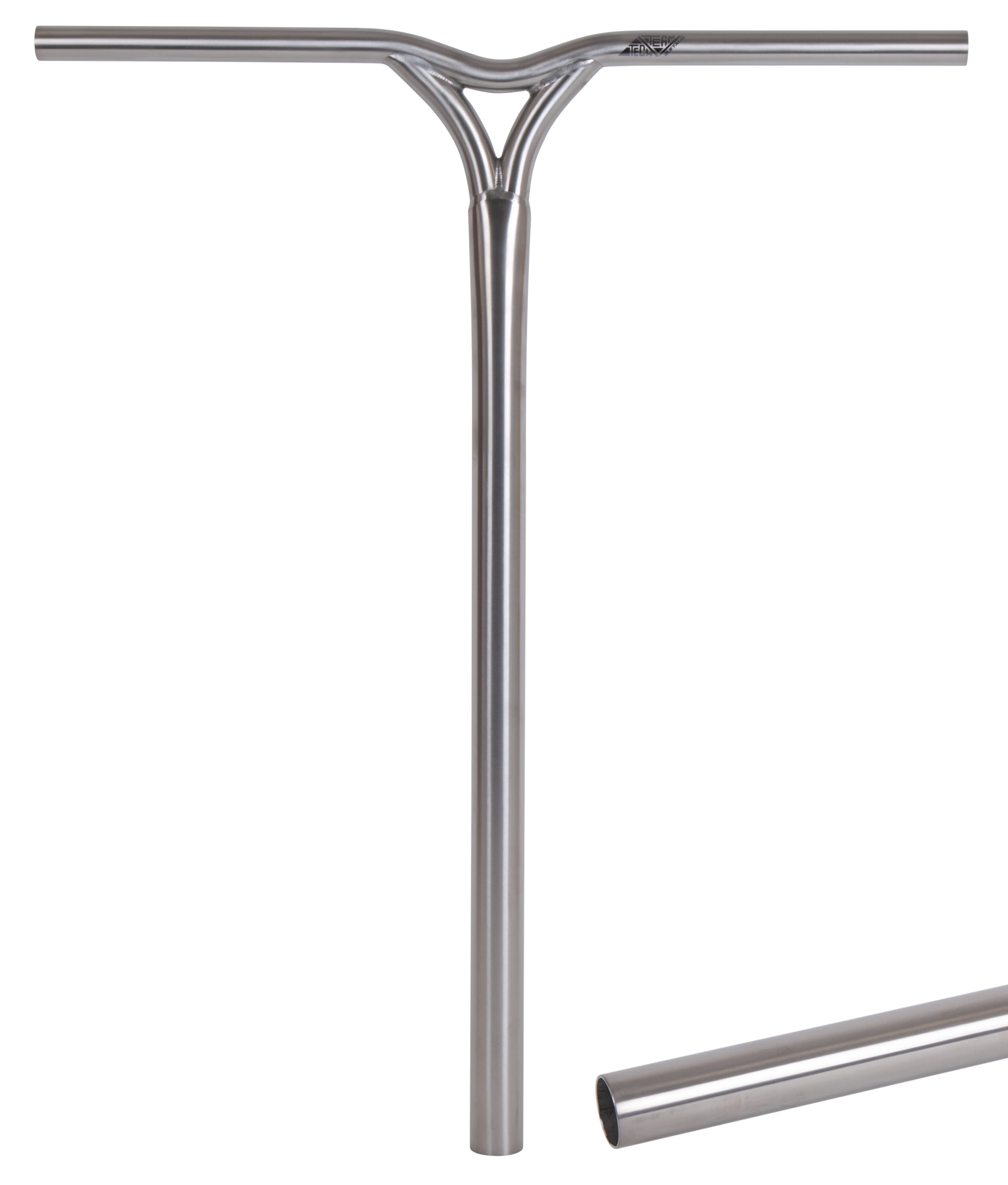 Руль титановый BUFFALO 580x700 без пропила, 34,9 мм.