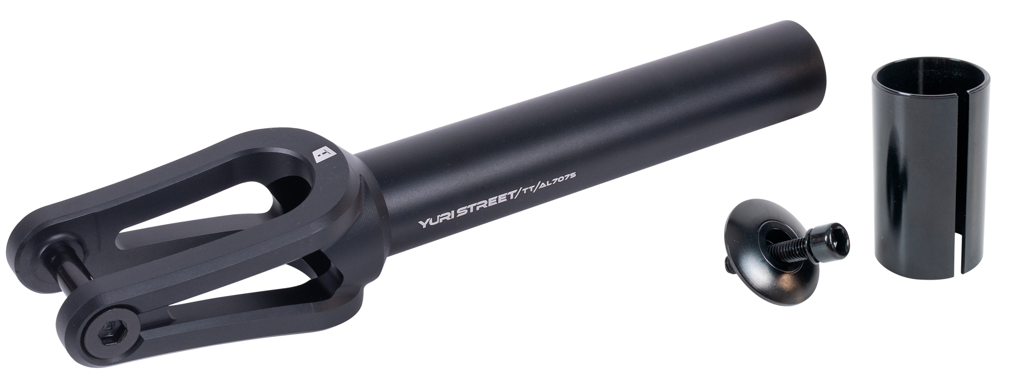 Вилка для X-Treme самоката, Yuri Street, AL 7075 (SCS/HIC 24x120мм колеса) Black