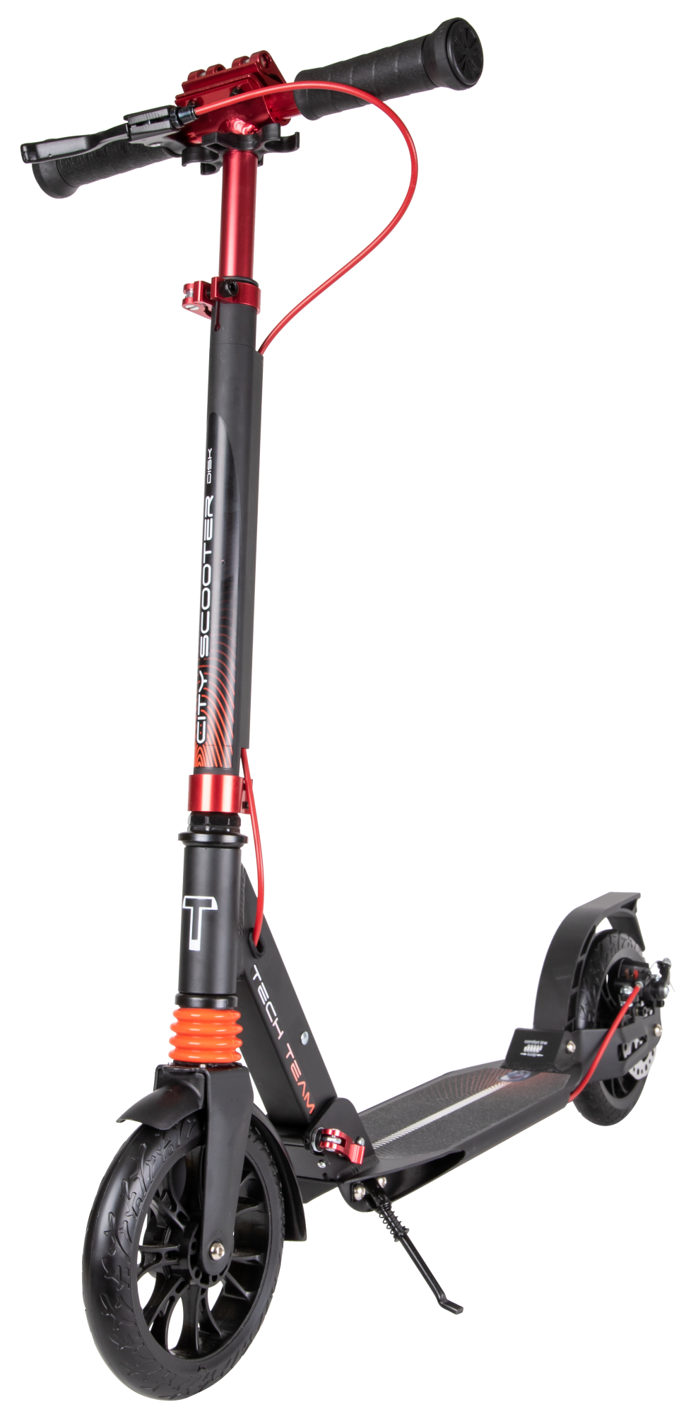 Самокат City scooter Disk Brake red 1/2