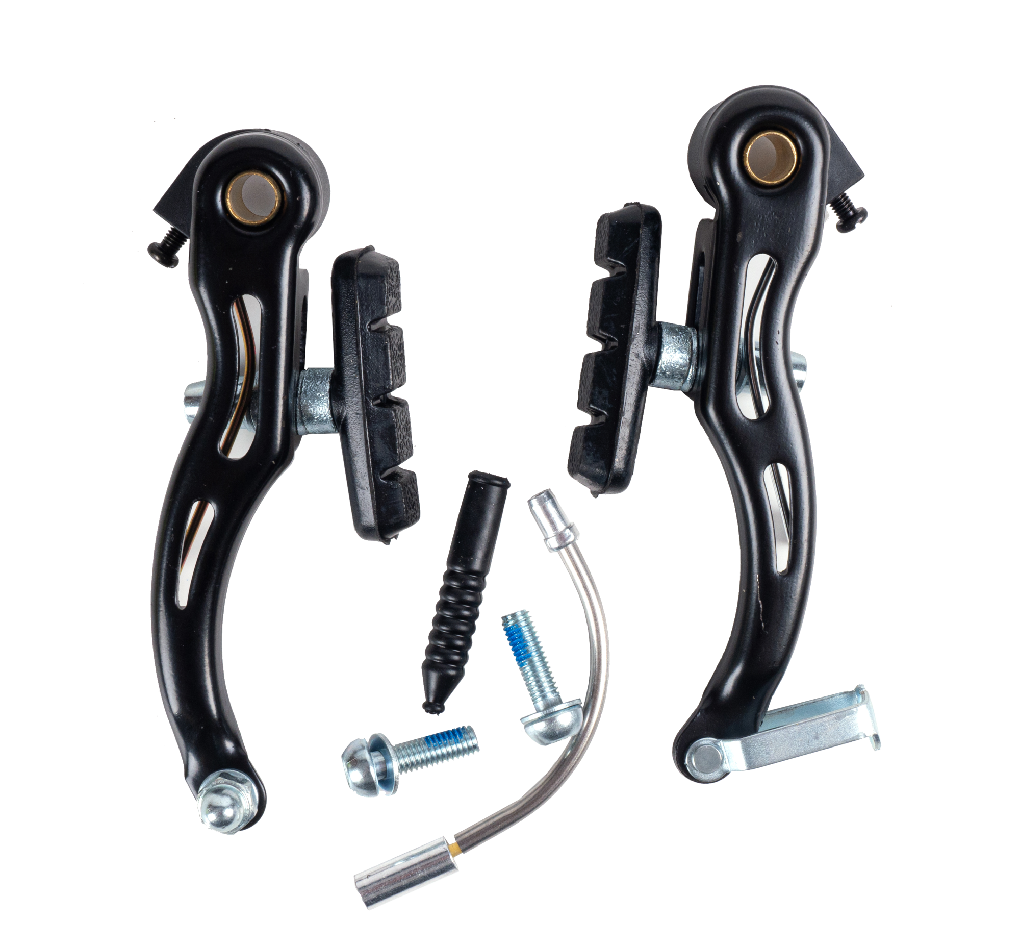 Тормоз V-типа универсальный Logan VB-968SK задний алюм. рычаги 110 мм, колодки 50мм VB-968SK R