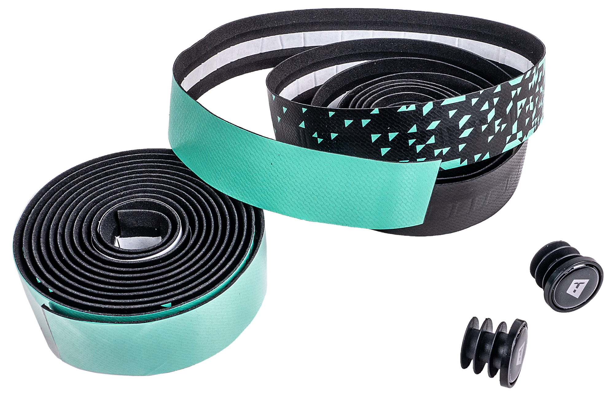 Оплетка Blocks Bianchi на руль EVAPU, толщина 3мм, цветная на 1/3 длины