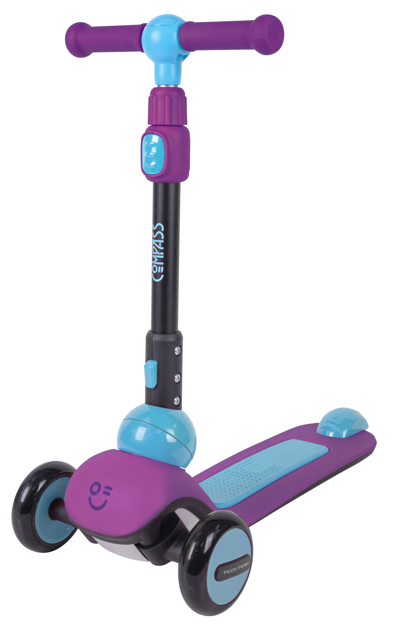 Самокат Compass purple/celadon 1/4