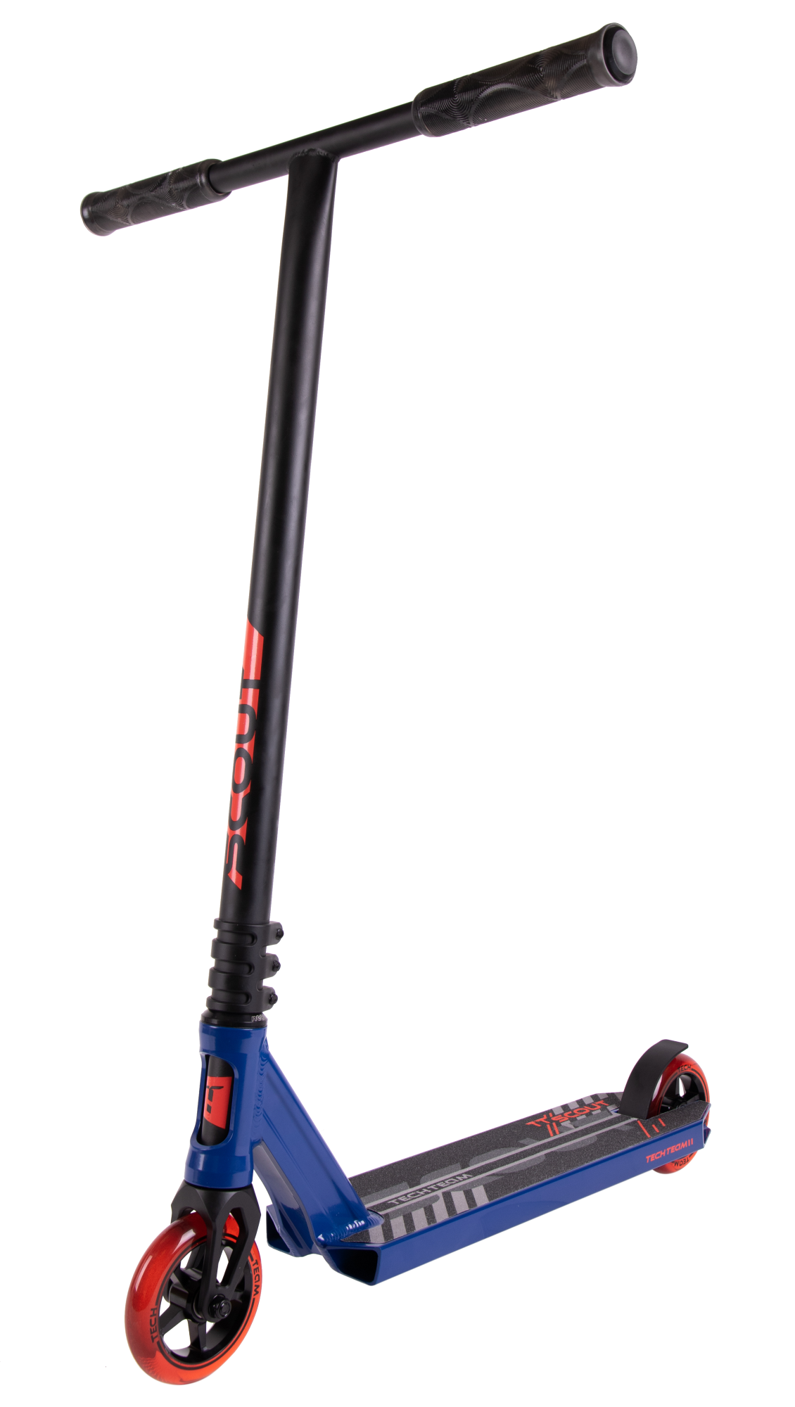 Самокат трюковой Scout blue-red 1/4 073884