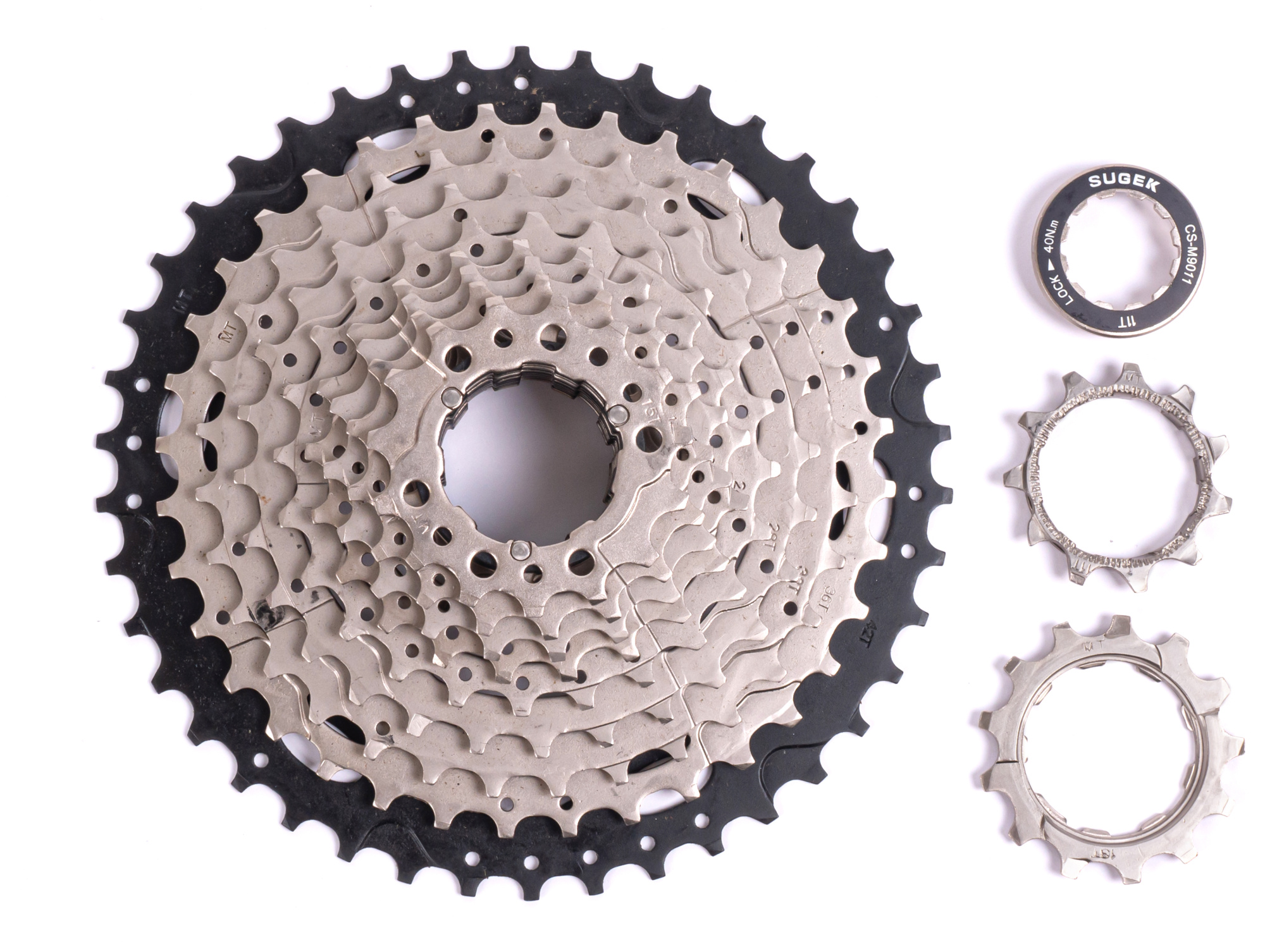 Кассета Sugek CS-M9011, 11-42T, 11 скоростей, сталь CS-M9011