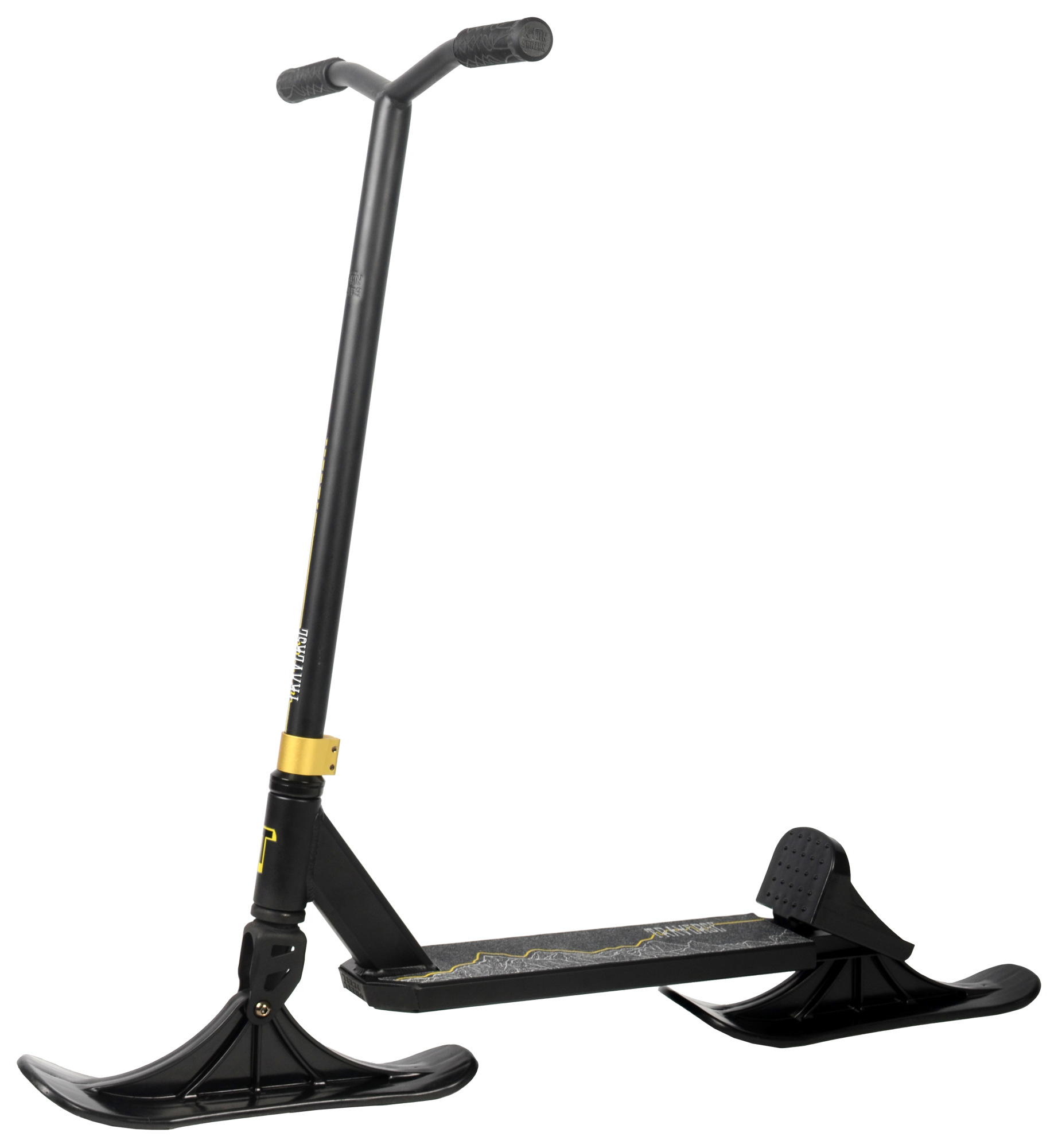 Самокат на лыжах TRAVERSE 1/4 ЧЁРНЫЙ