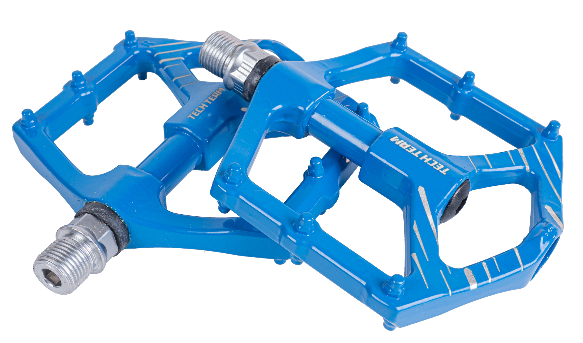 Педали алюминиевые, подш.скольж, 9/16, 168гр AL-99 blue 1/20 AL-99 blue