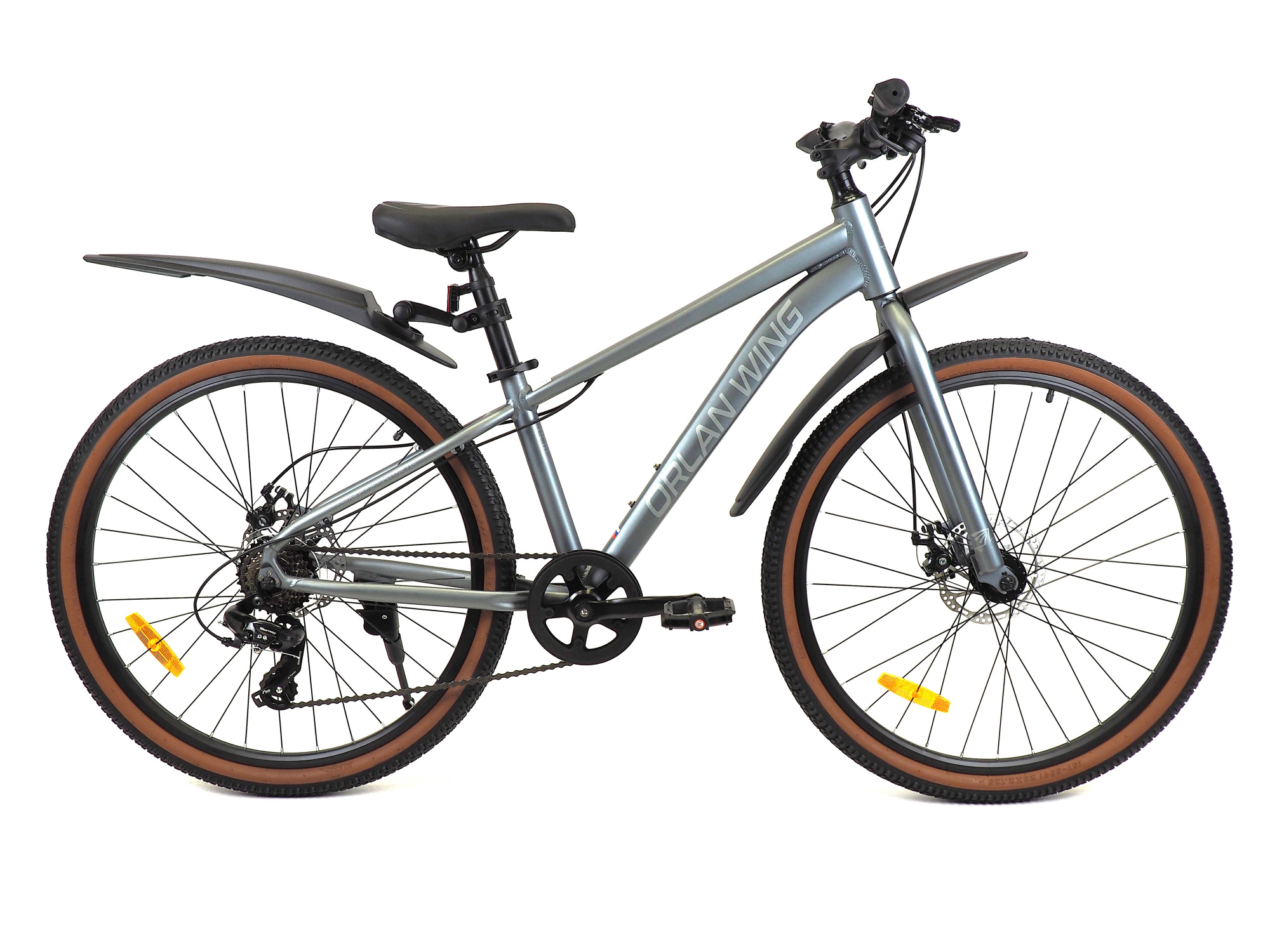 Велосипед FALCON BIKE 26" SHIFT 1.0 серый, алюминий, размер 14