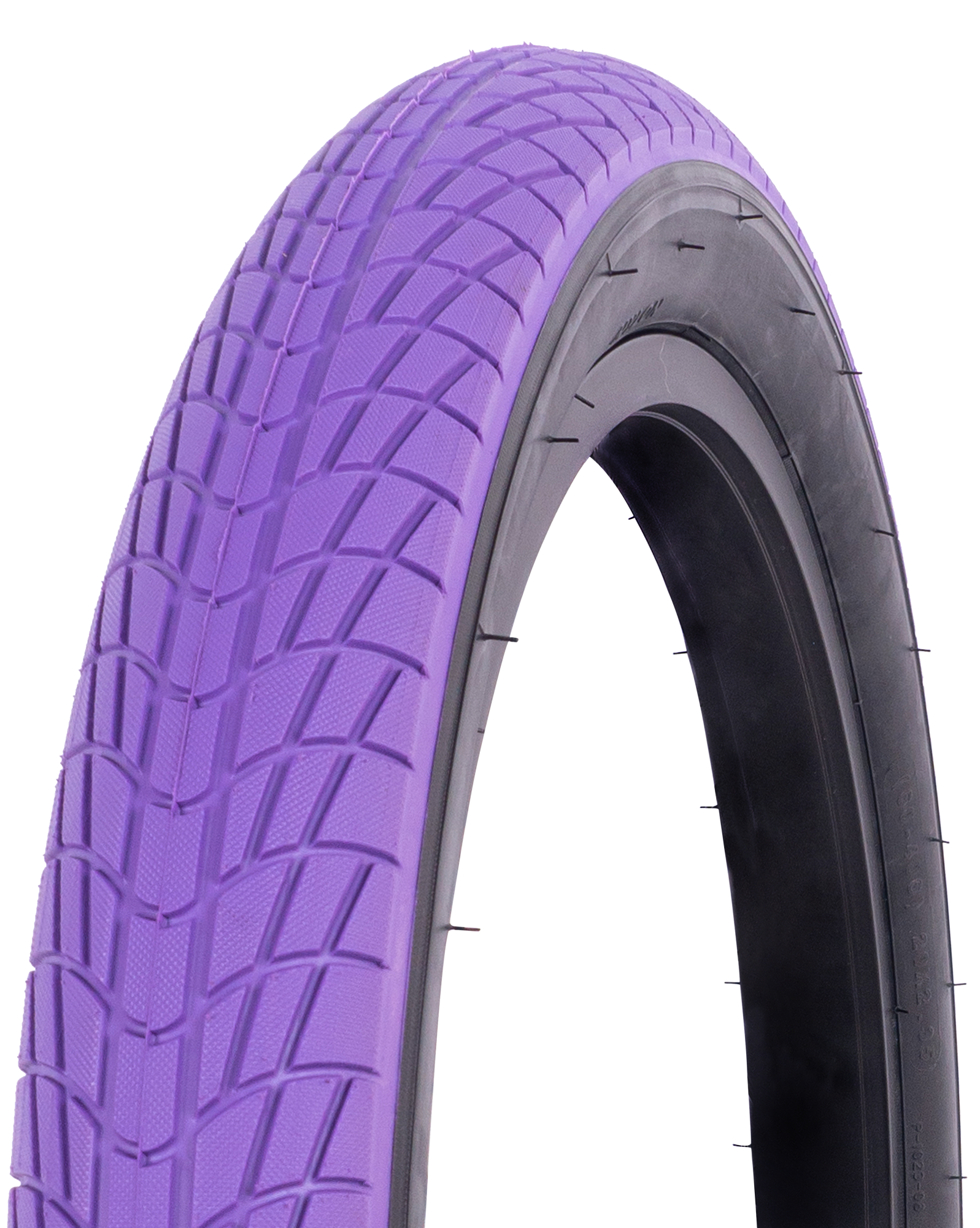 Покрышка WD 202.35 фиолетовый/черная боковина P-1023