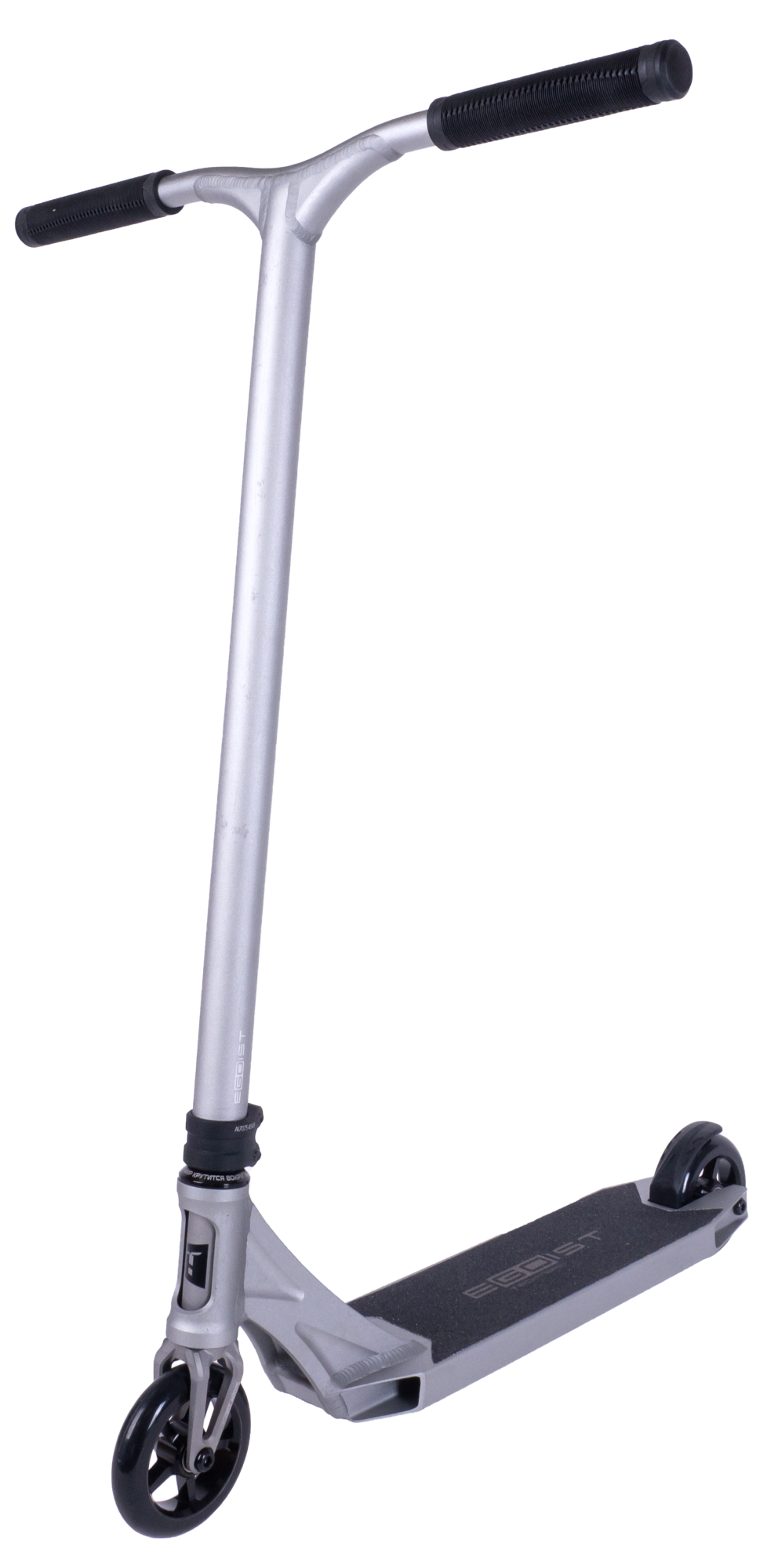 Самокат трюковой Egoist silver 1/4
