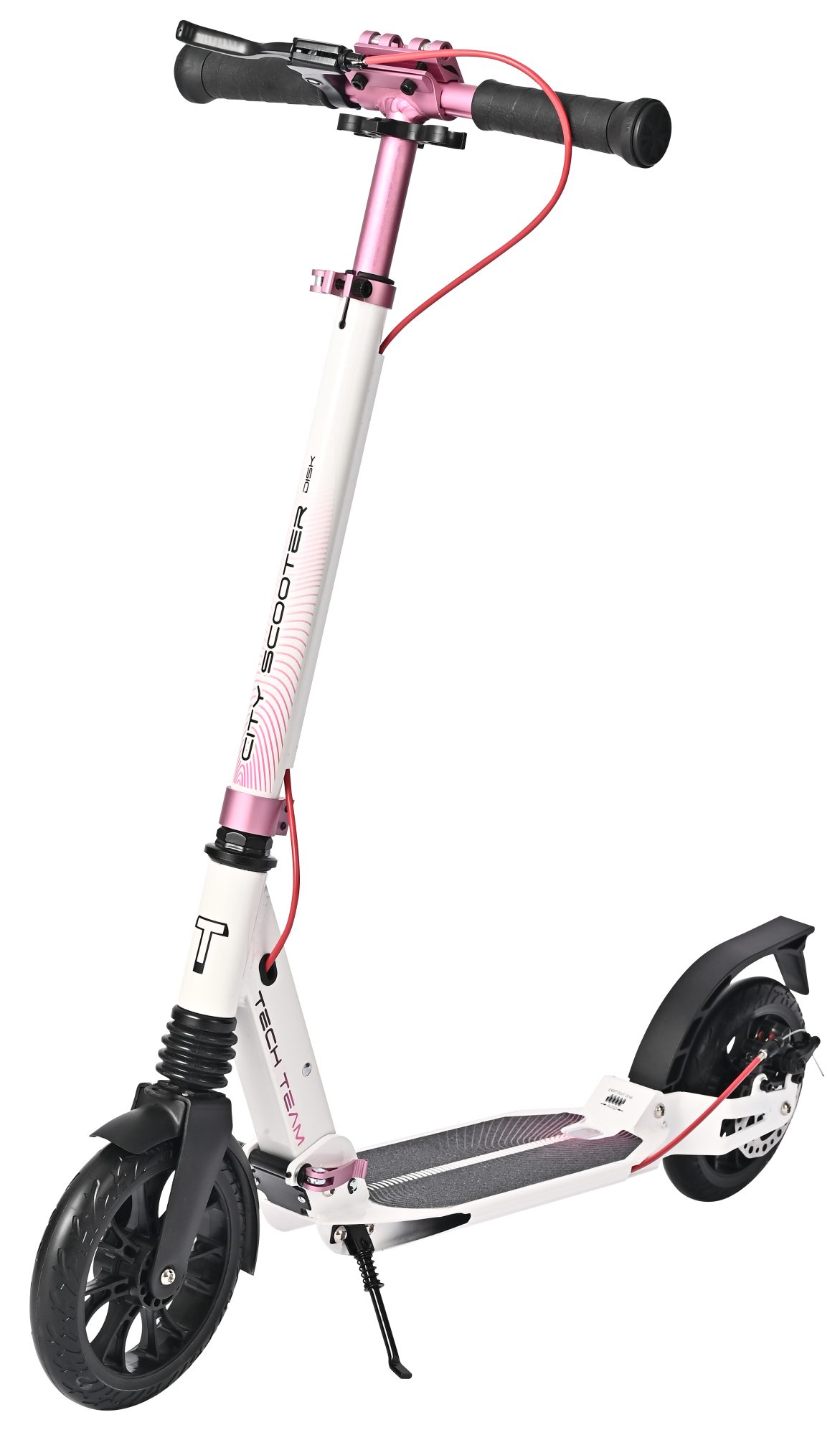 Самокат City scooter Disk Brake pink 1/2