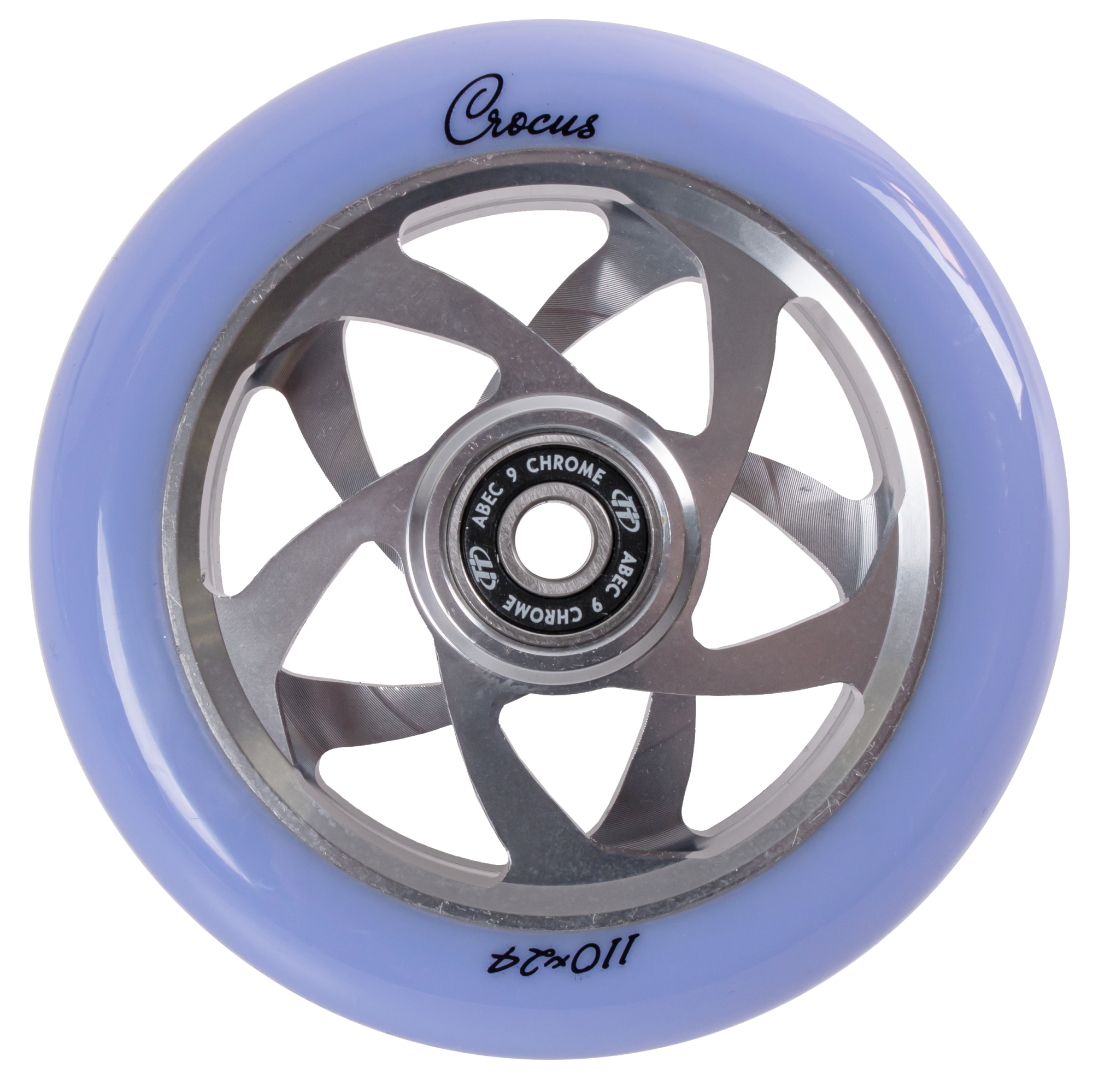 Колесо для самоката X-Treme 11024мм, Crocus, purple