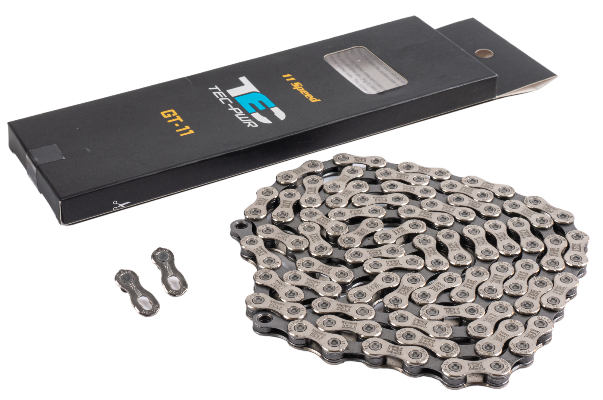 Цепь 11 скоростей, 118 звеньев, сталь 1/50 T11S