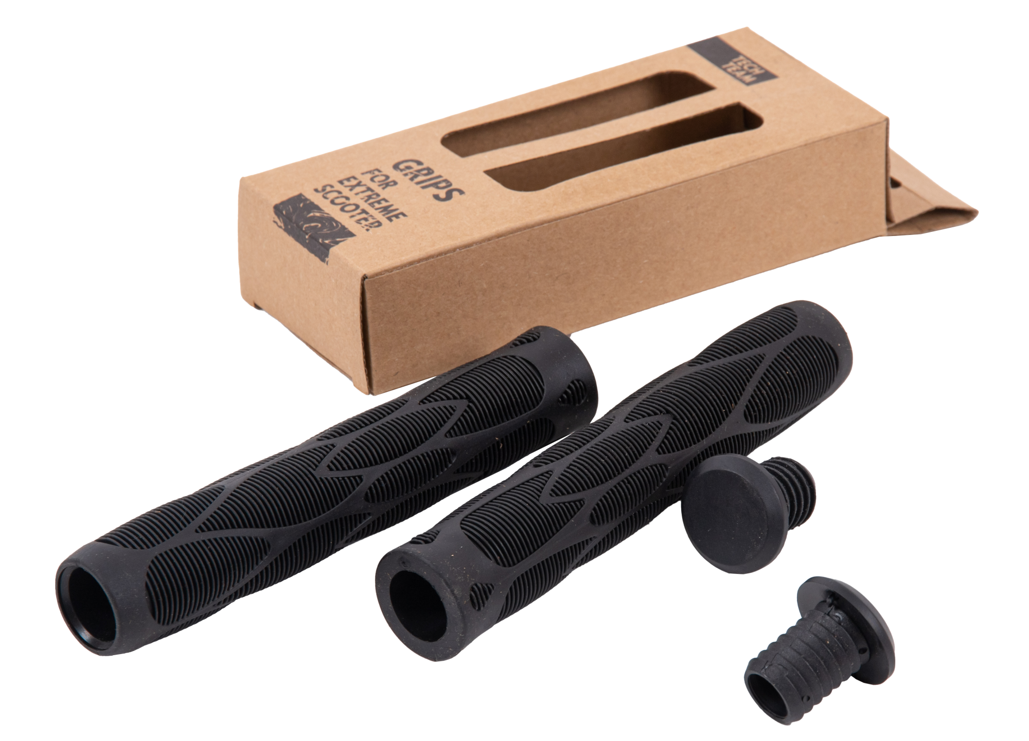 Грипсы 2шт с барендами Voodoo 165 mm black