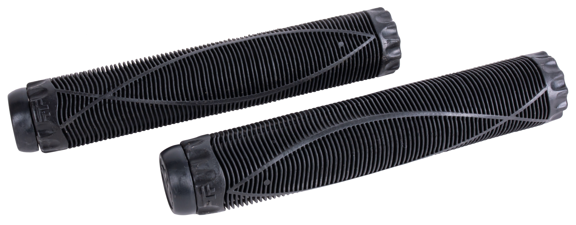 Н-р грипсы 2шт с барендами Fish, 170mm, black на трюковой самокат 1/100 294354