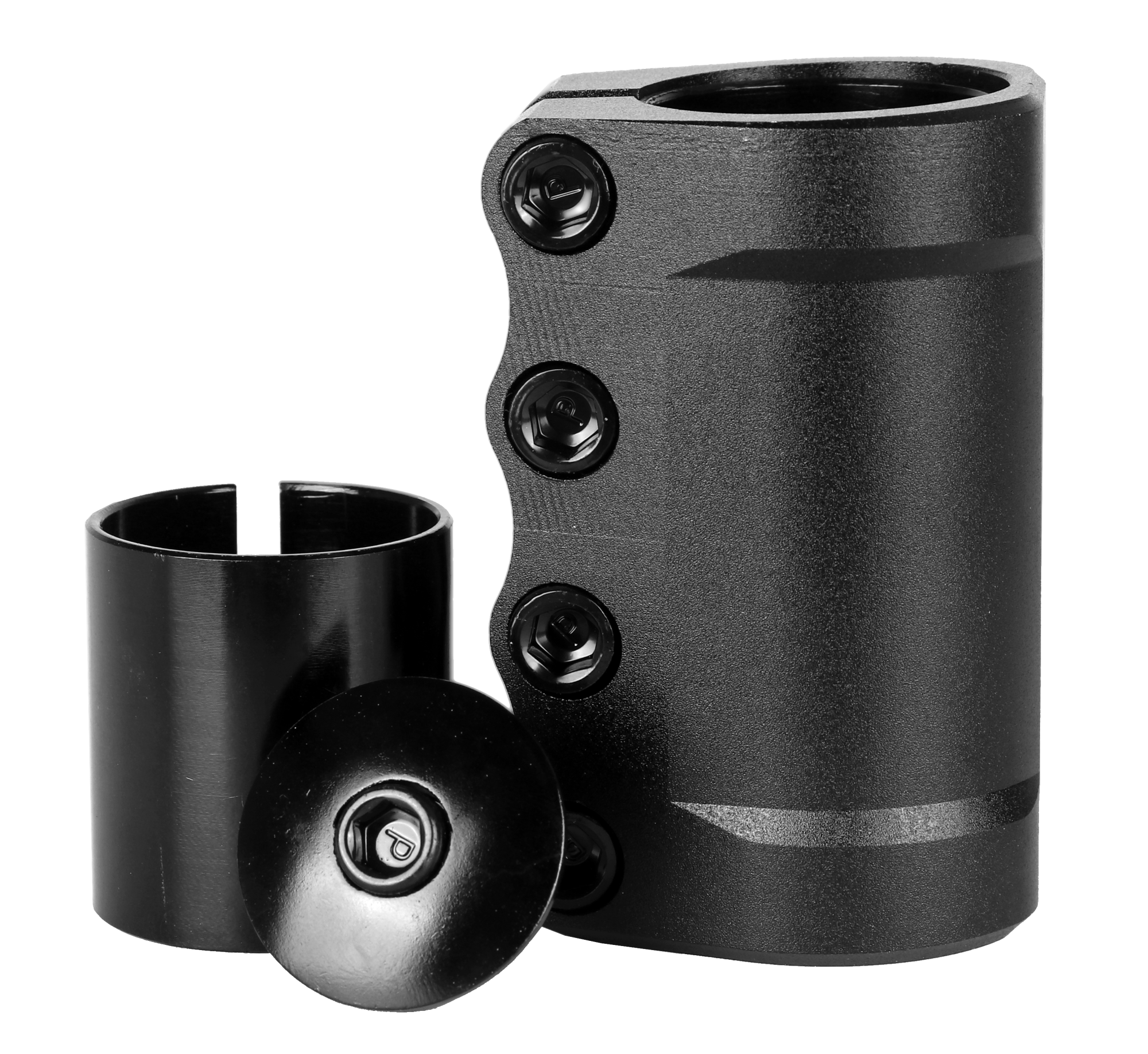 Зажим 4 болта CL-SH, 31,8/34,9мм, SCS (Shreder) black