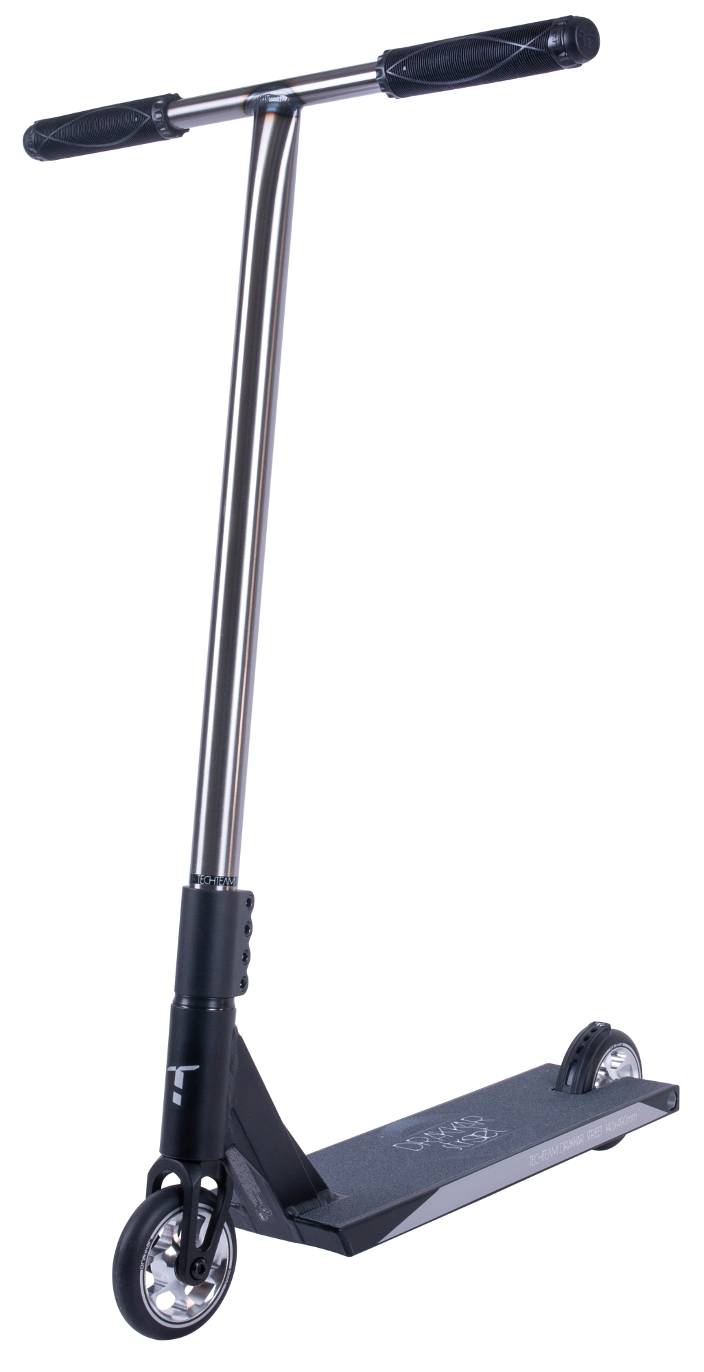 Самокат трюковой Drakkar Street, grey-black, 1/4