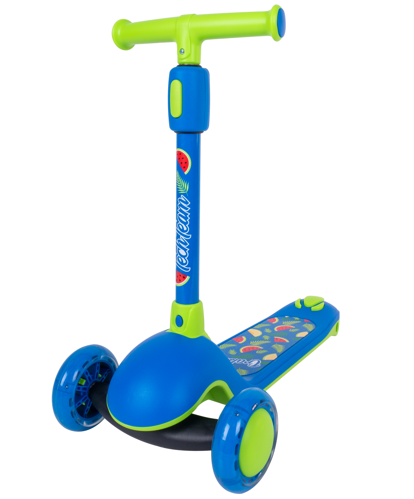 Самокат Crabby blue 1/4