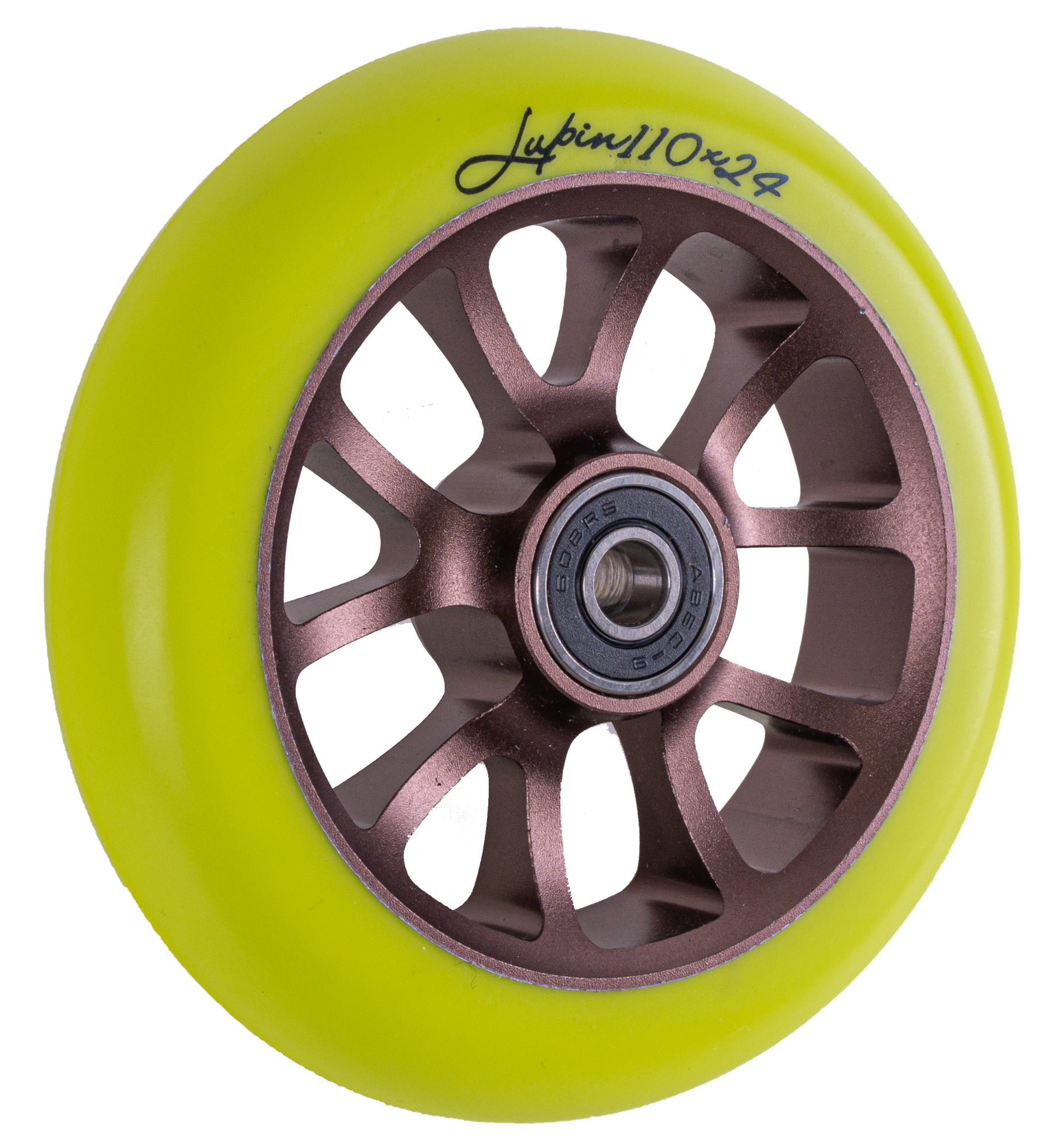 Колесо для самоката X-Treme 11024мм, Lupin,  yellow