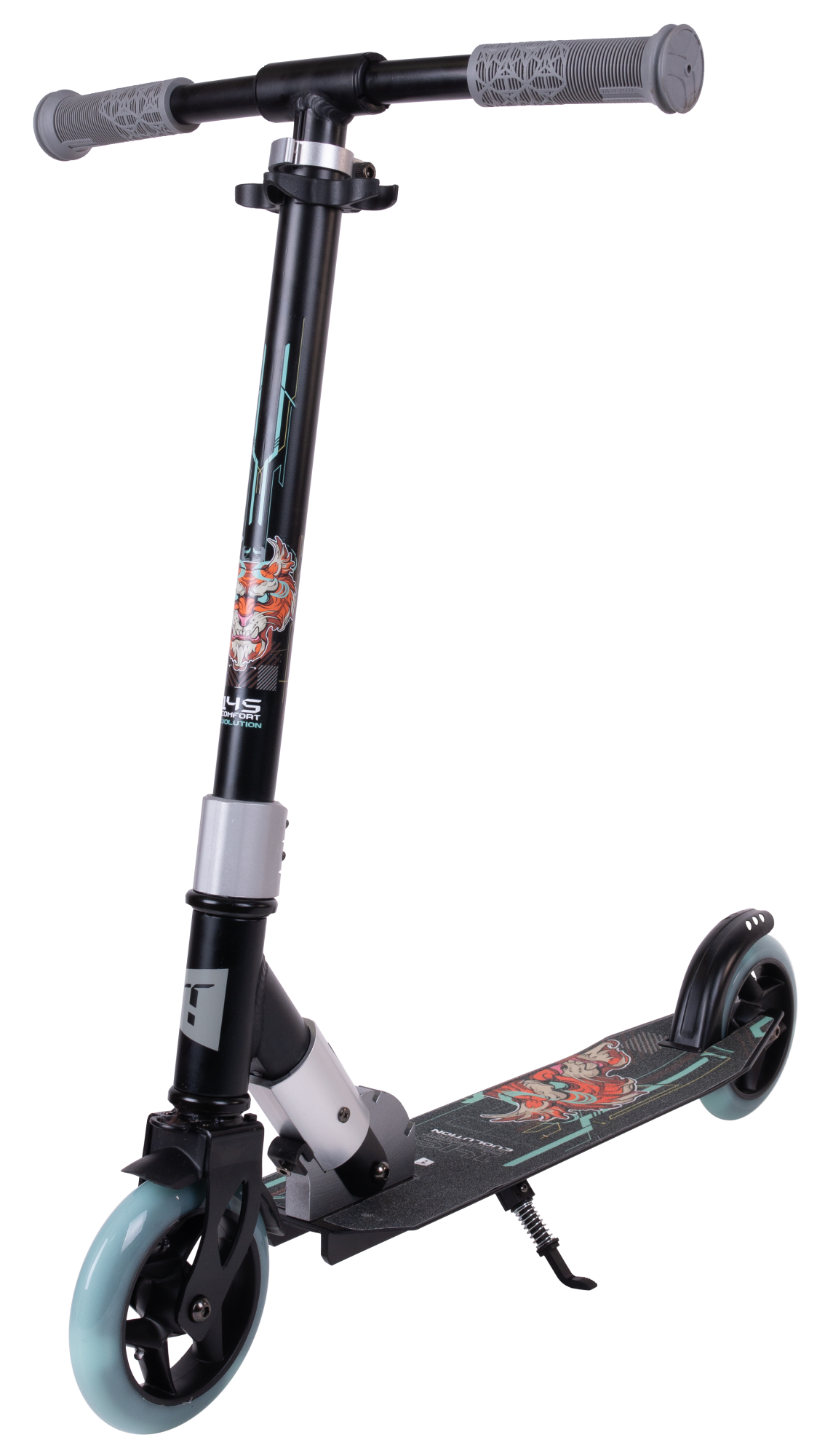 Самокат Comfort 145 evolution black 1/4