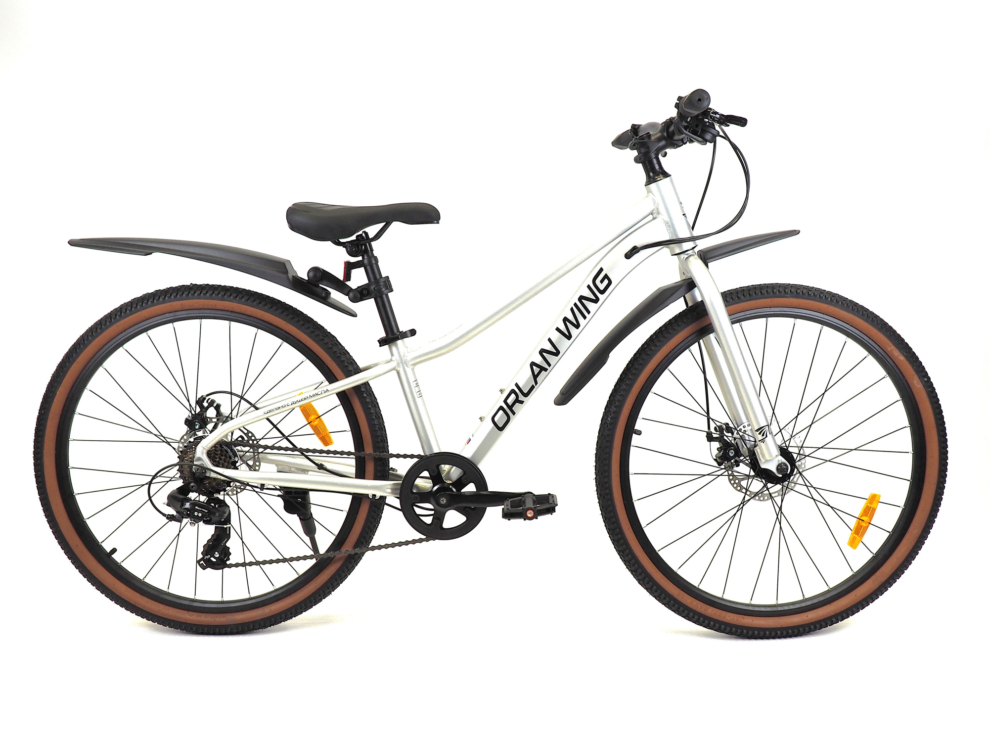 Велосипед ORLAN WING 26" VENUS 1.0 серый, алюминий, размер 14