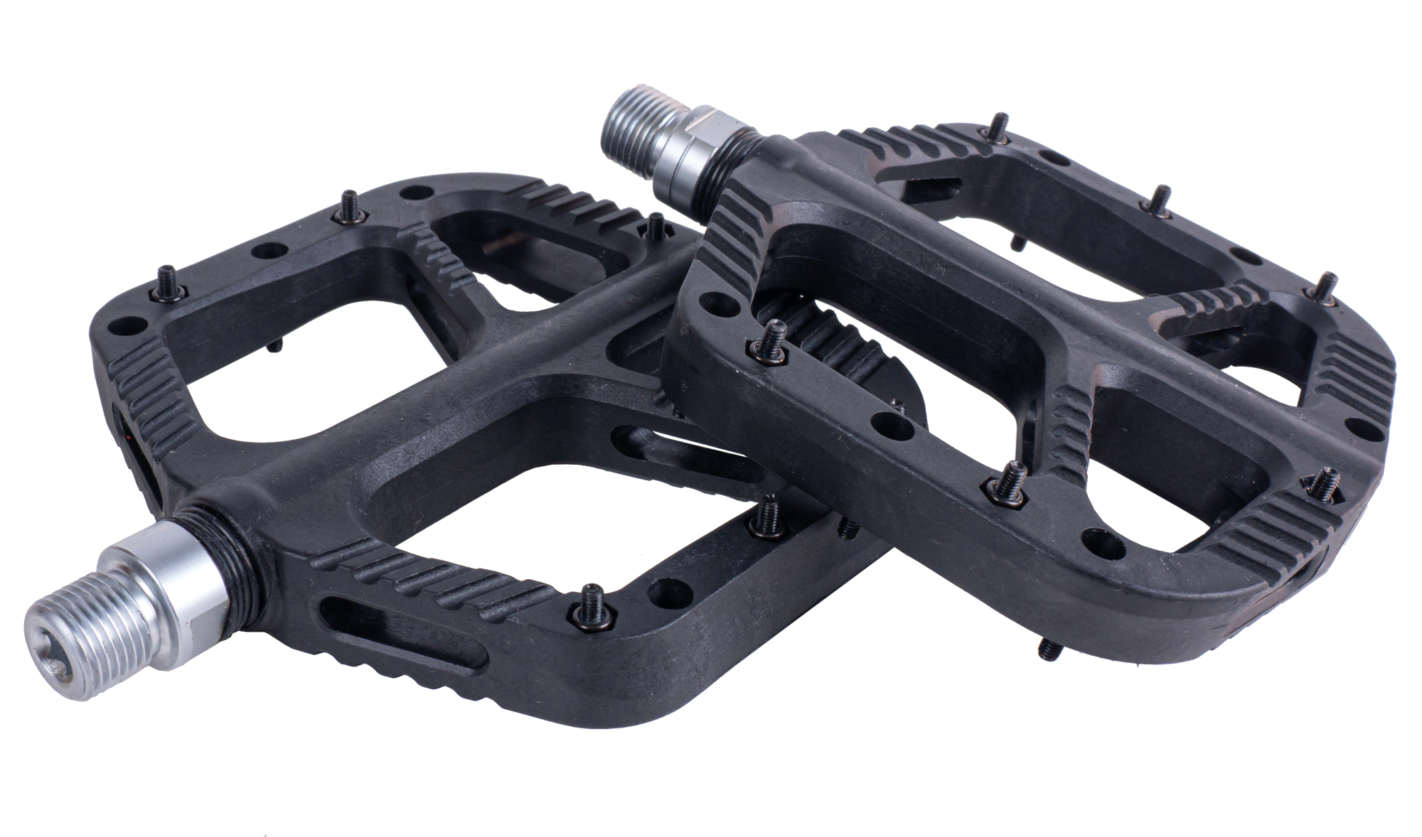 Педали нейлон со сьемными шипами, подш. скольж., 9/16,350 гр N-9 black 1/20 N-9 black