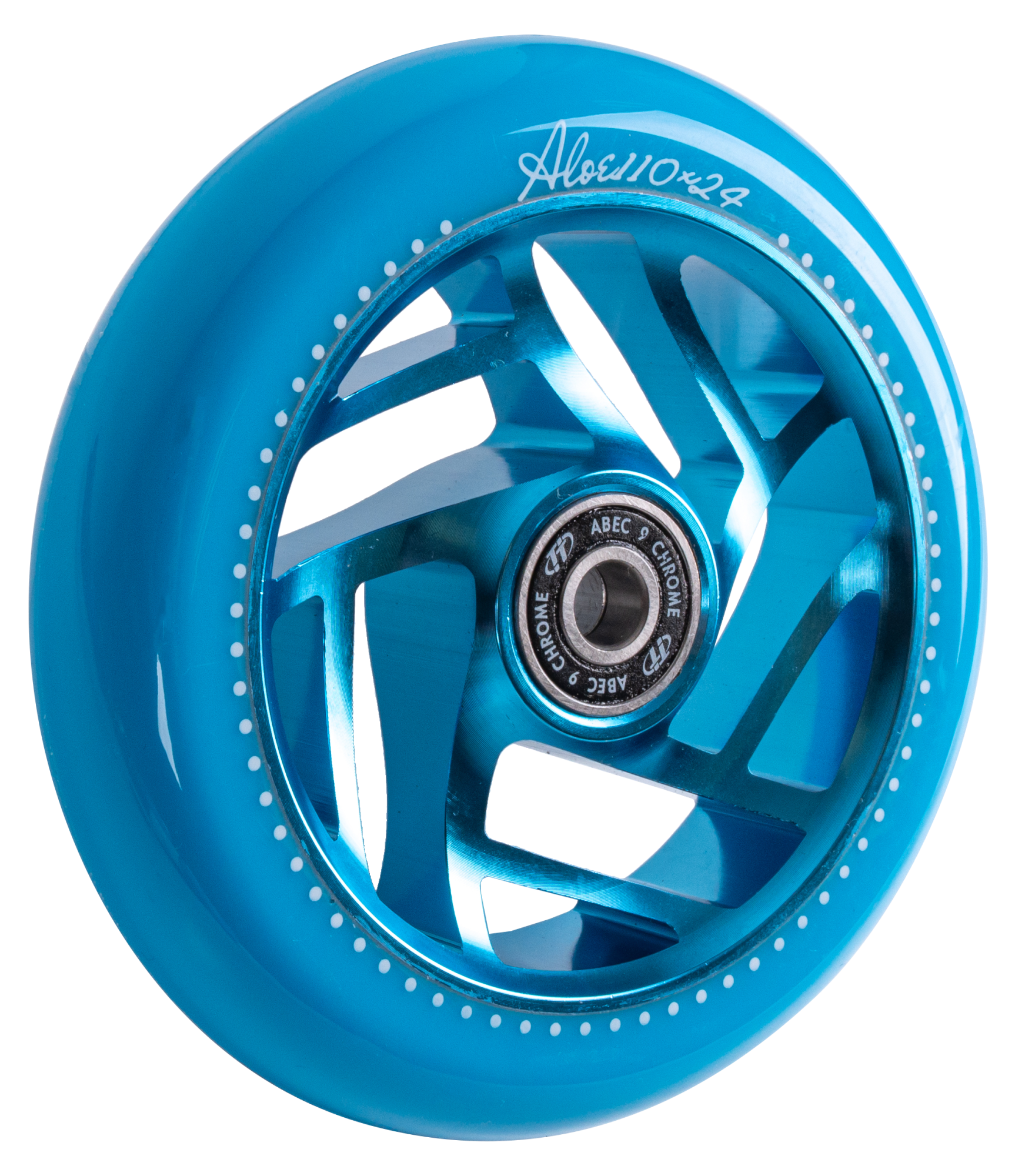 Колесо для самоката X-Treme 11024мм, Aloe, blue