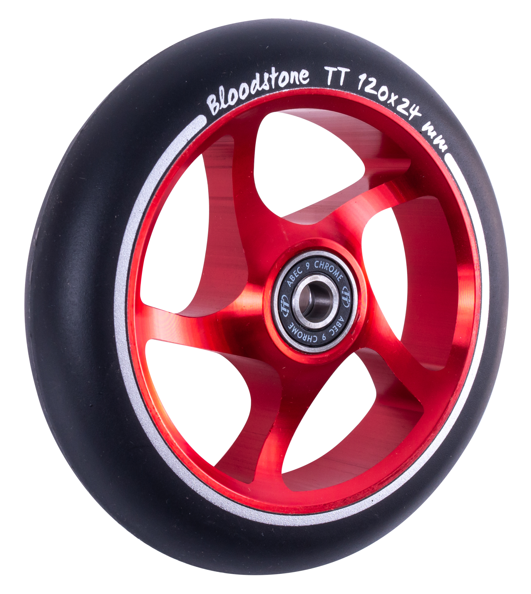 Колесо для самоката X-Treme 12024мм, Bloodstone, black