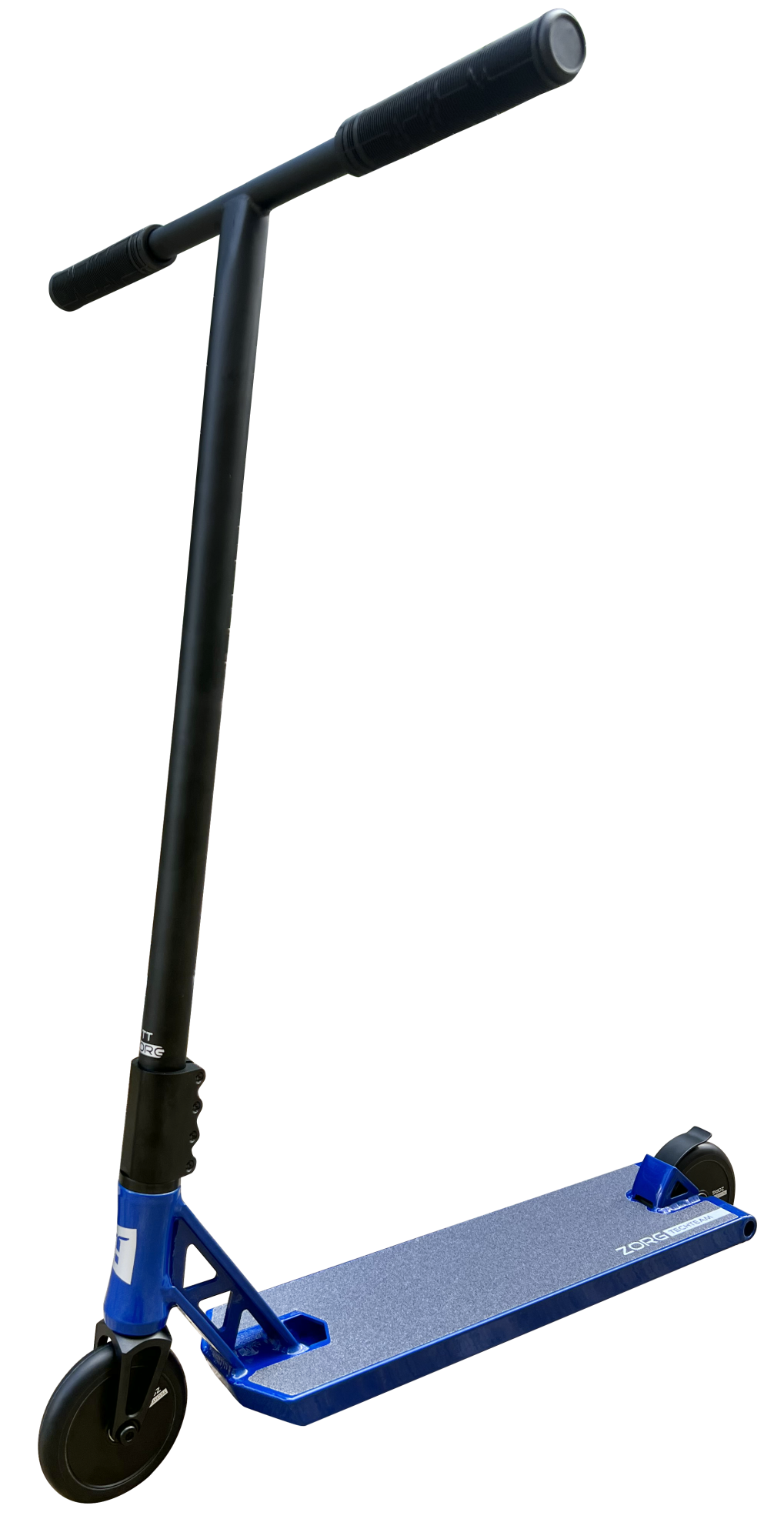 Самокат трюковой Zorg  blue 1/4