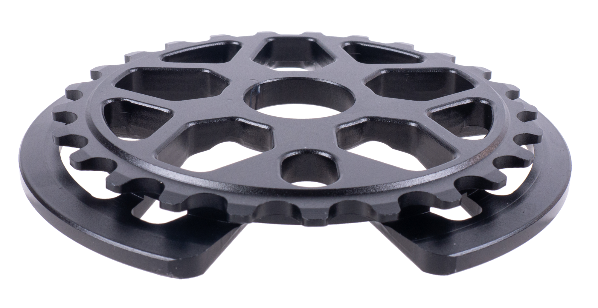 Звезда передняя для БМХ с гардом 25T алюм, Звезда черная KL -С311, black