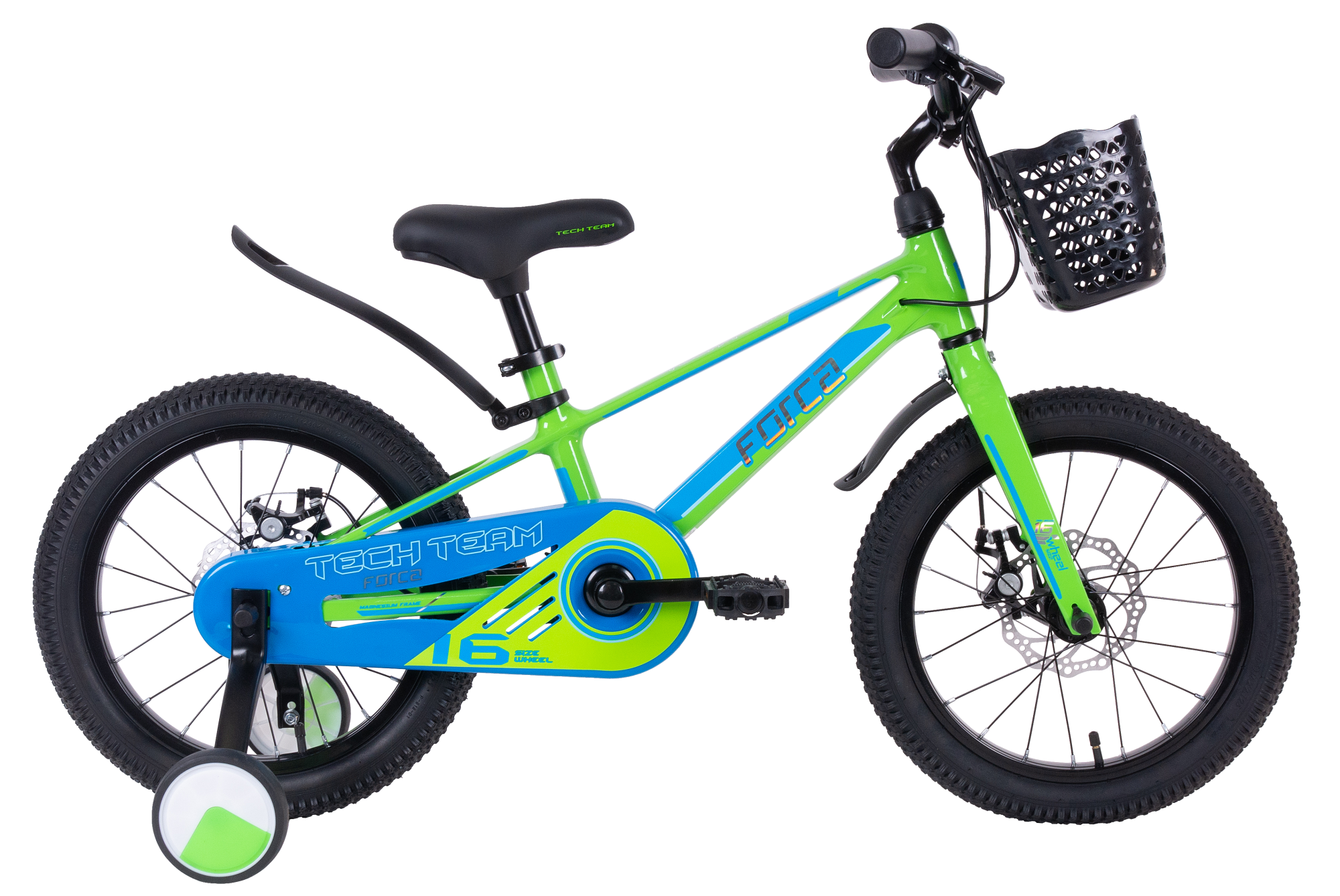 Forca 16 зелено-голубой (магниевый сплав) МАРКИРОВКА