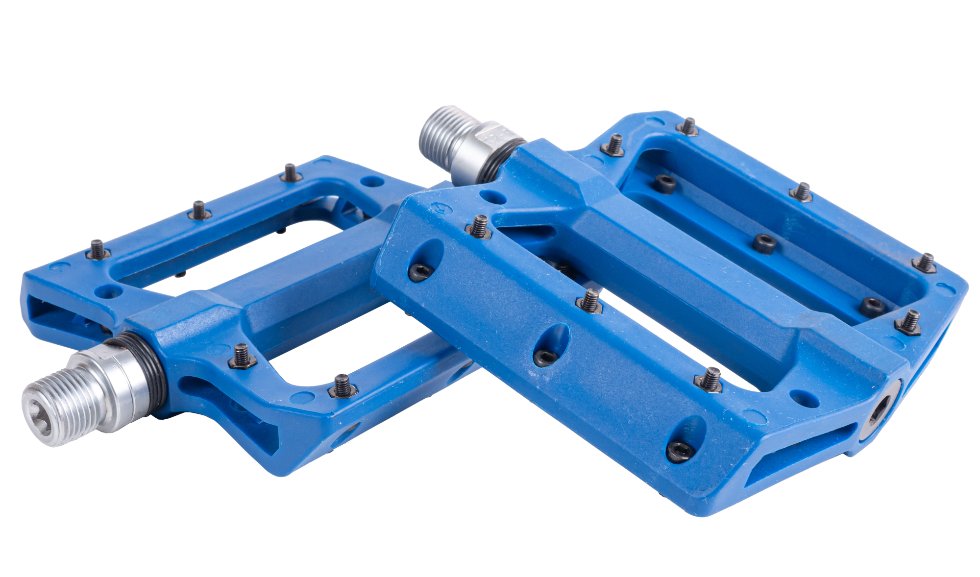 Педали нейлон со сьемными шипами, подш. пром, 9/16",357гр N-9 purple 1/20 N-9 purple