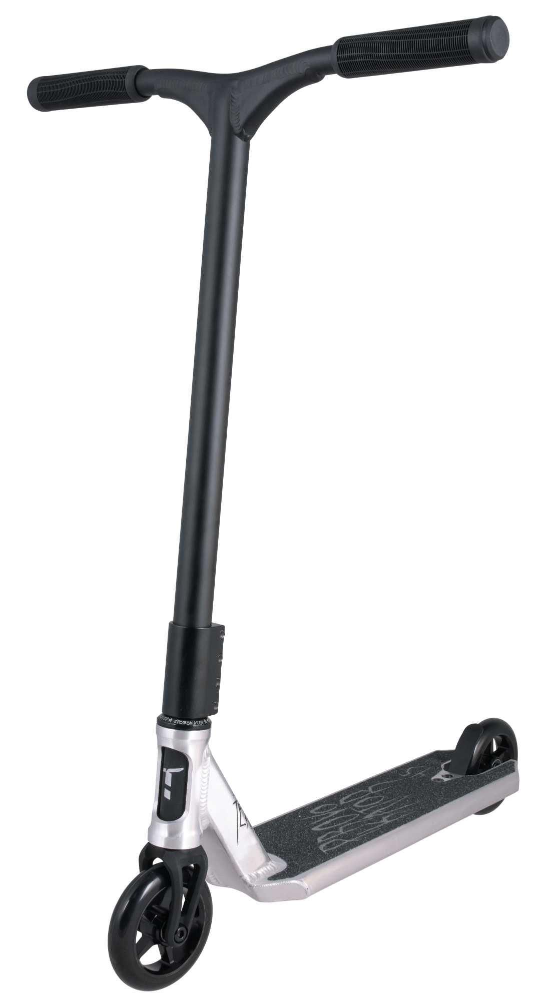 Самокат трюковой Provokator 45 brushed/black 1/4